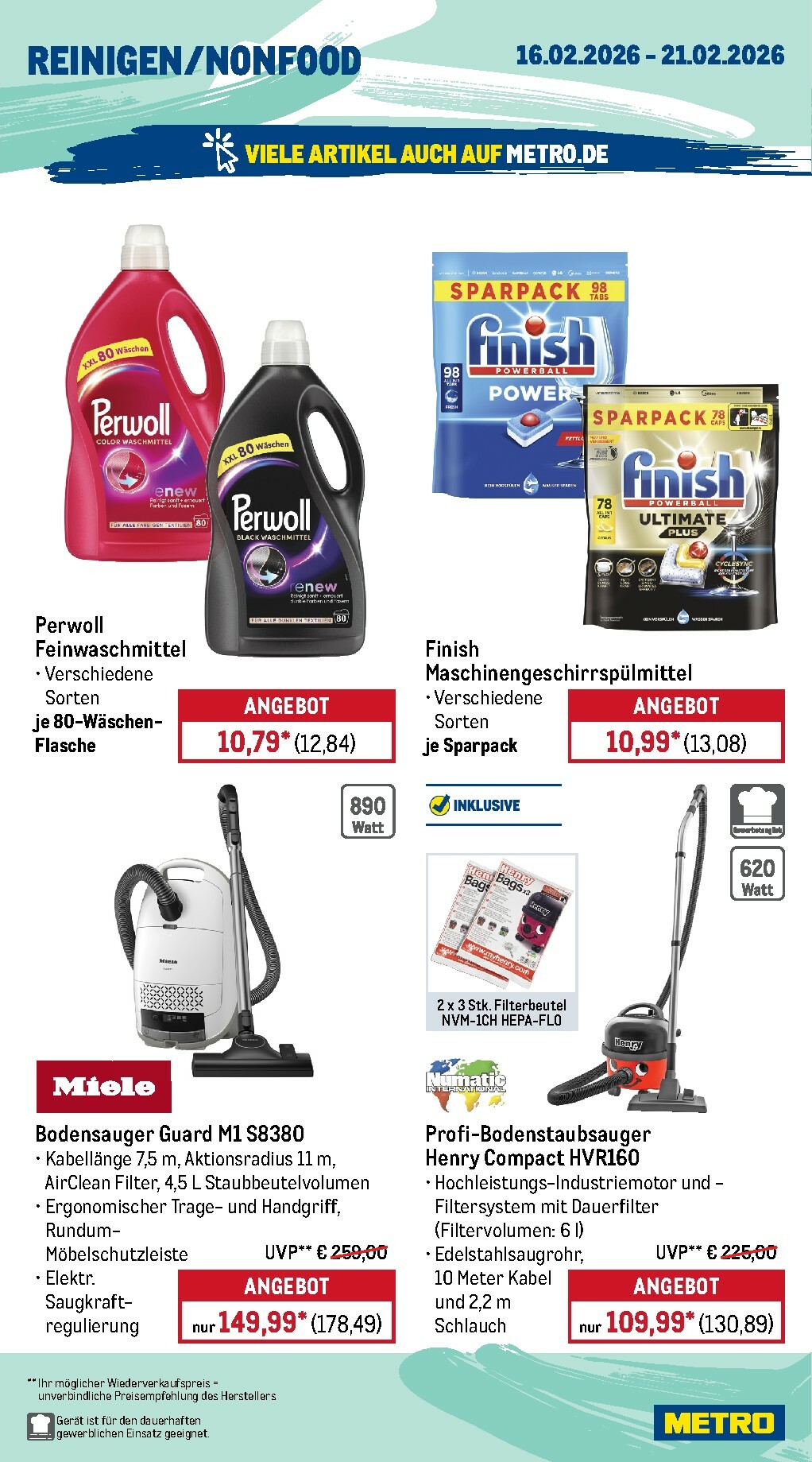 metro - Metro - Wochen-Angebote-Prospekt gültig vom 16.02.2026 bis 21.02.2026 - page: 18