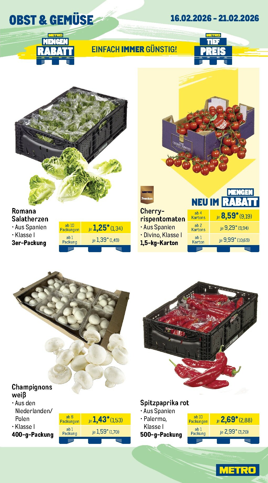 metro - Metro - Wochen-Angebote-Prospekt gültig vom 16.02.2026 bis 21.02.2026 - page: 9