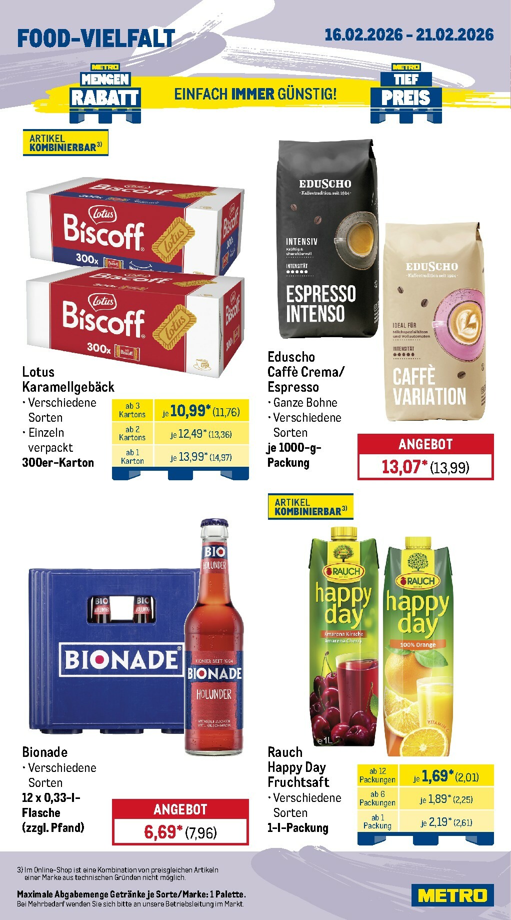 metro - Metro - Wochen-Angebote Gastro-Prospekt gültig vom 16.02.2026 bis 21.02.2026 - page: 14