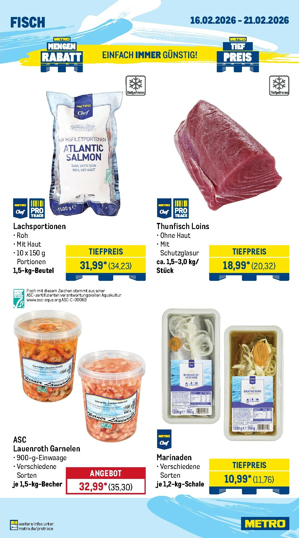 metro - Metro - Wochen-Angebote Gastro-Prospekt gültig vom 16.02.2026 bis 21.02.2026 - page: 7