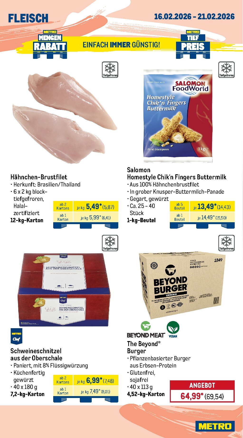 metro - Metro - Wochen-Angebote Gastro-Prospekt gültig vom 16.02.2026 bis 21.02.2026 - page: 4