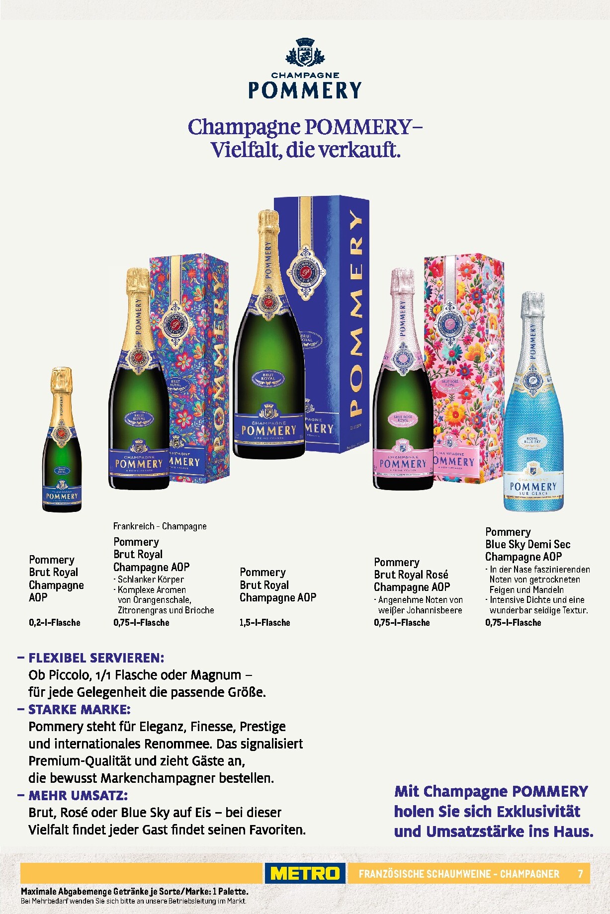 metro - Metro - Wein und Sekt Sortiment Prospekt – von Sonntag 19.04.2026 bis Mittwoch 30.09.2026 - page: 7