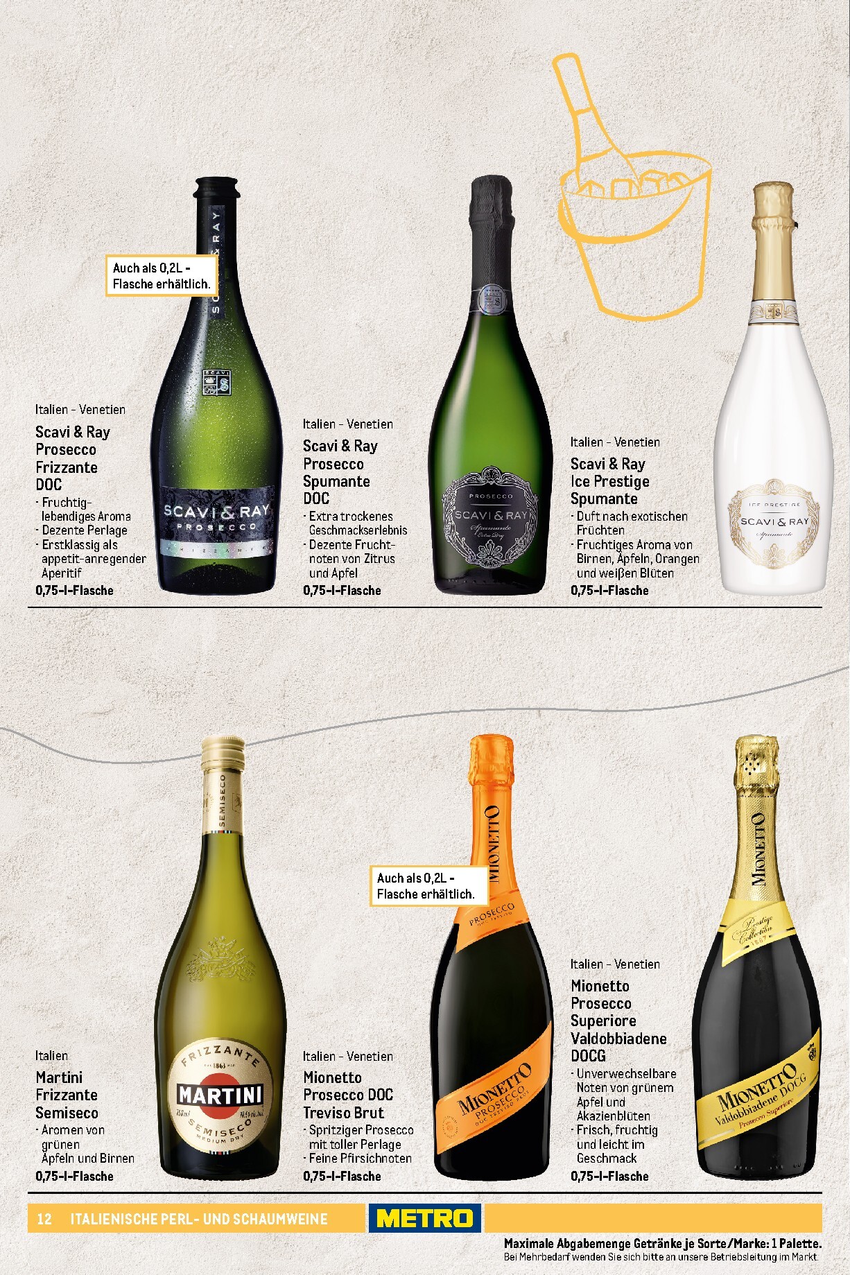 metro - Metro - Wein und Sekt Sortiment Prospekt – von Sonntag 19.04.2026 bis Mittwoch 30.09.2026 - page: 12