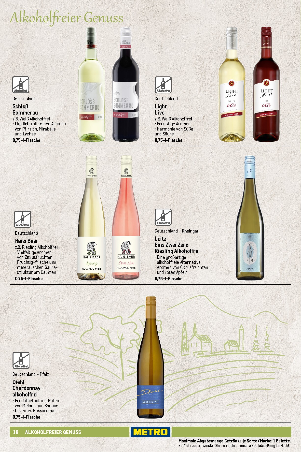 metro - Metro - Wein und Sekt Sortiment Prospekt – von Sonntag 19.04.2026 bis Mittwoch 30.09.2026 - page: 18