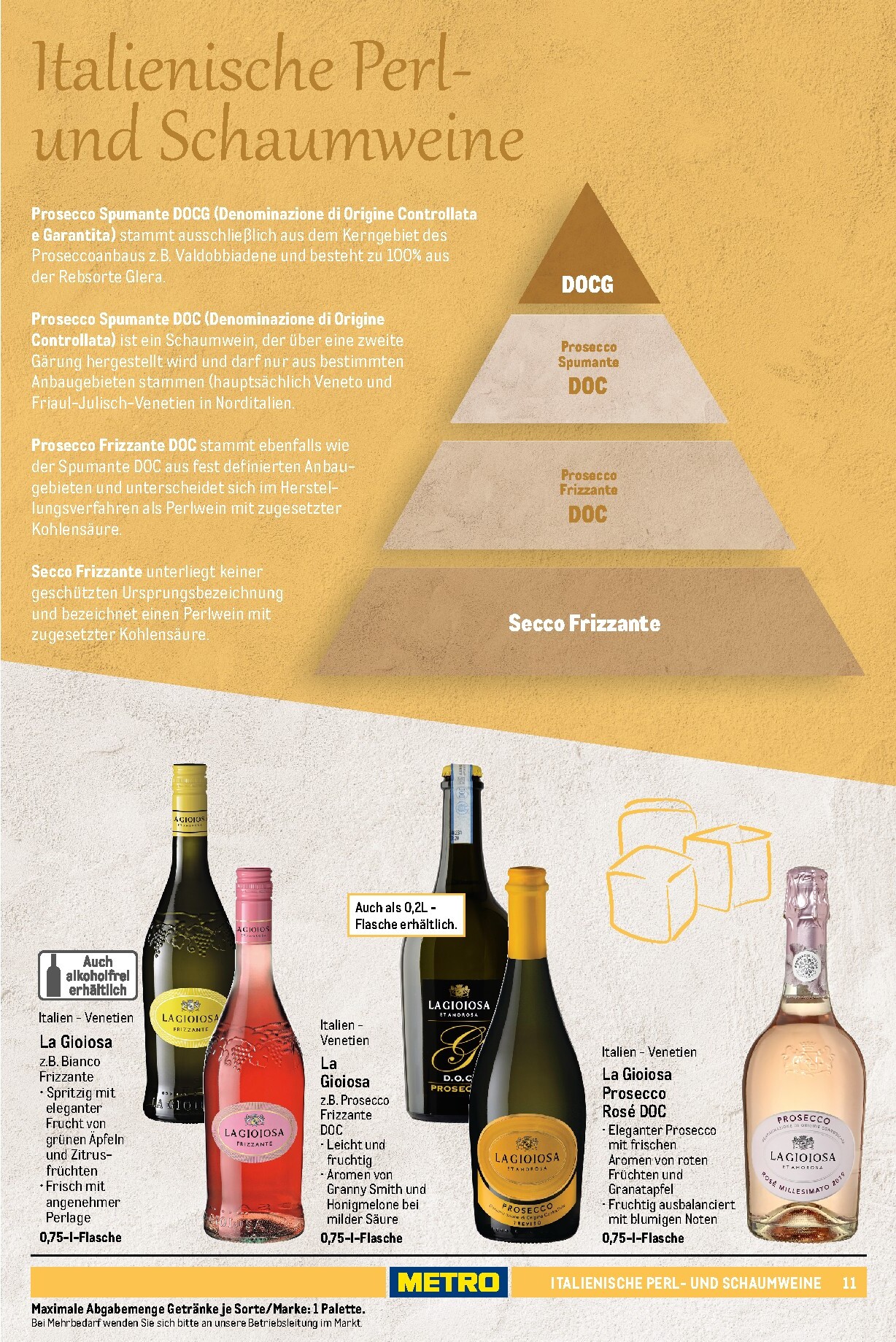 metro - Metro - Wein und Sekt Sortiment Prospekt – von Sonntag 19.04.2026 bis Mittwoch 30.09.2026 - page: 11