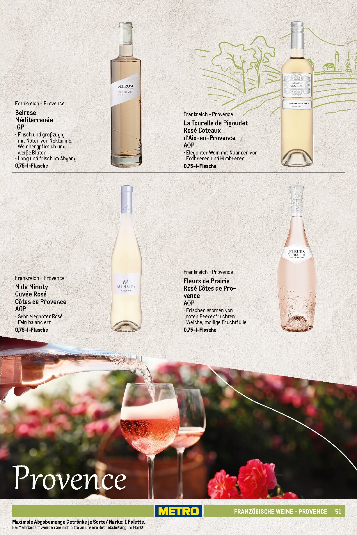 metro - Metro - Wein und Sekt Sortiment Prospekt – von Sonntag 19.04.2026 bis Mittwoch 30.09.2026 - page: 51