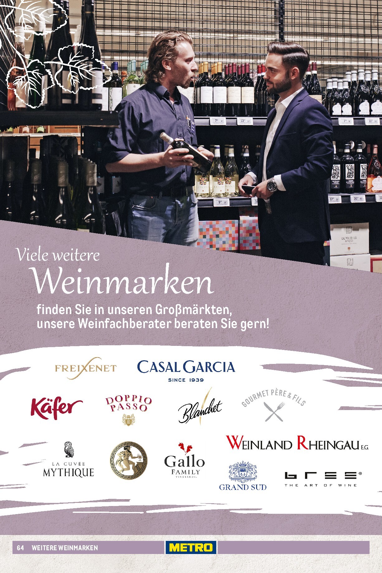 metro - Metro - Wein und Sekt Sortiment Prospekt – von Sonntag 19.04.2026 bis Mittwoch 30.09.2026 - page: 64