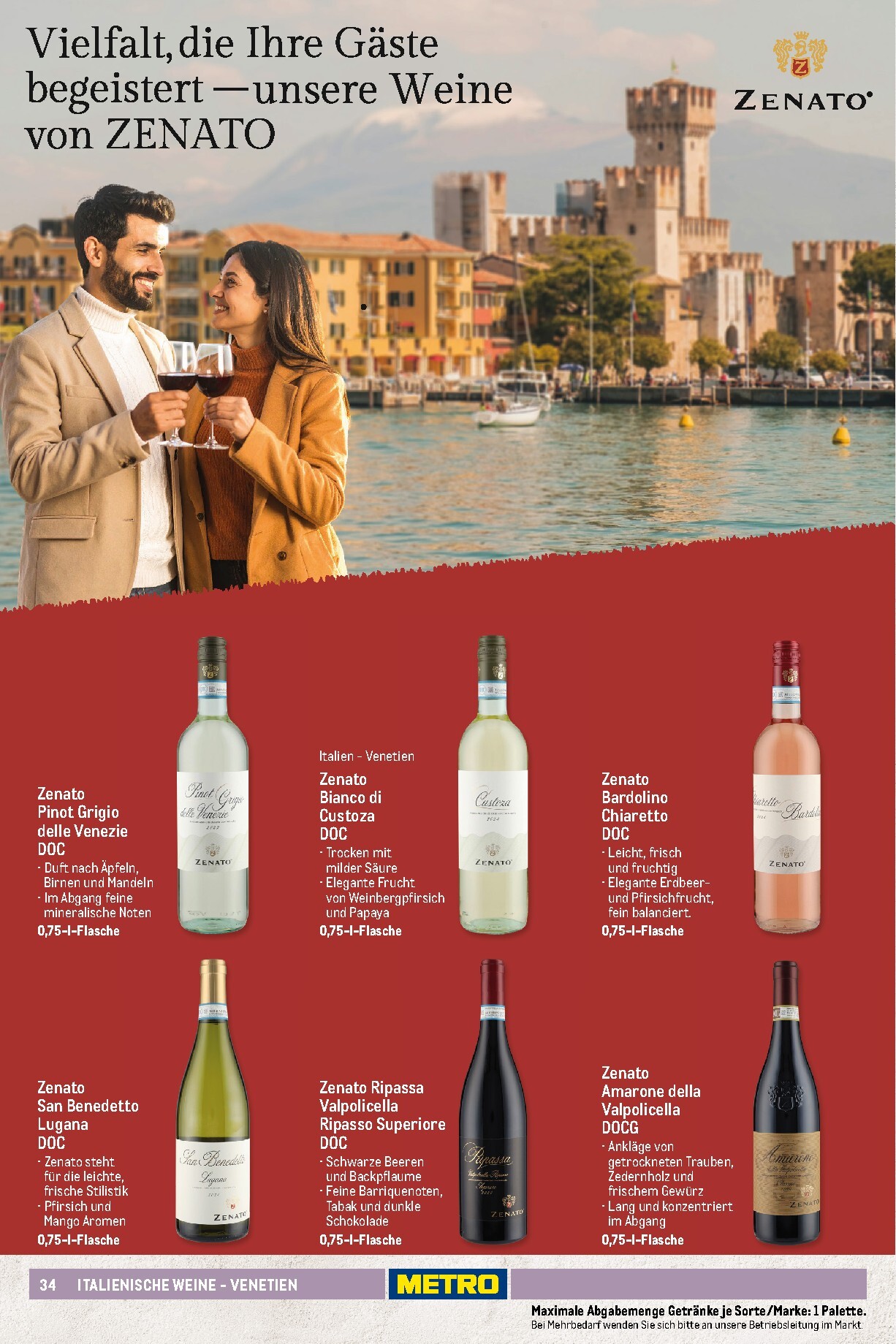 metro - Metro - Wein und Sekt Sortiment Prospekt – von Sonntag 19.04.2026 bis Mittwoch 30.09.2026 - page: 34