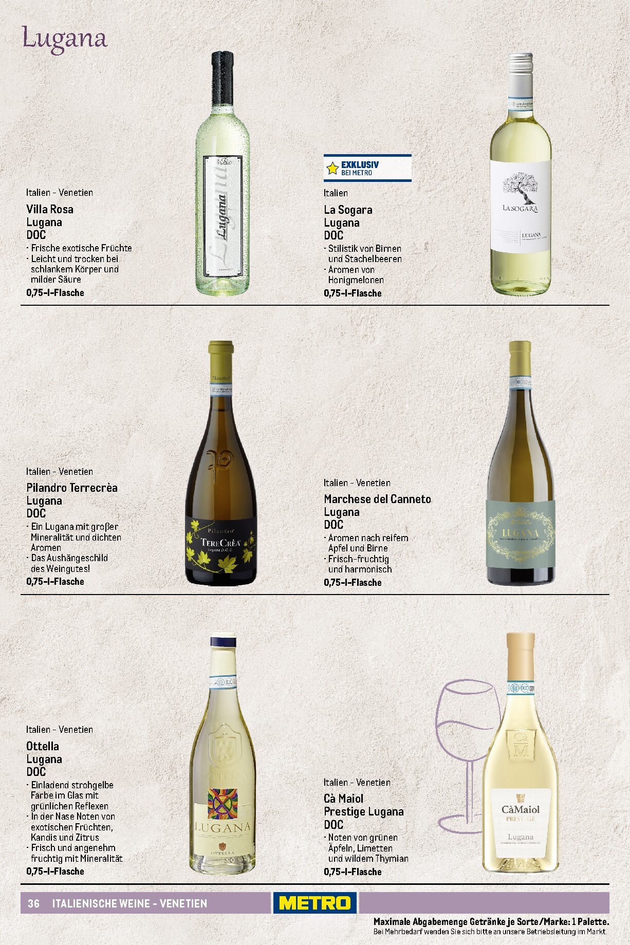 metro - Metro - Wein und Sekt Sortiment Prospekt – von Sonntag 19.04.2026 bis Mittwoch 30.09.2026 - page: 36