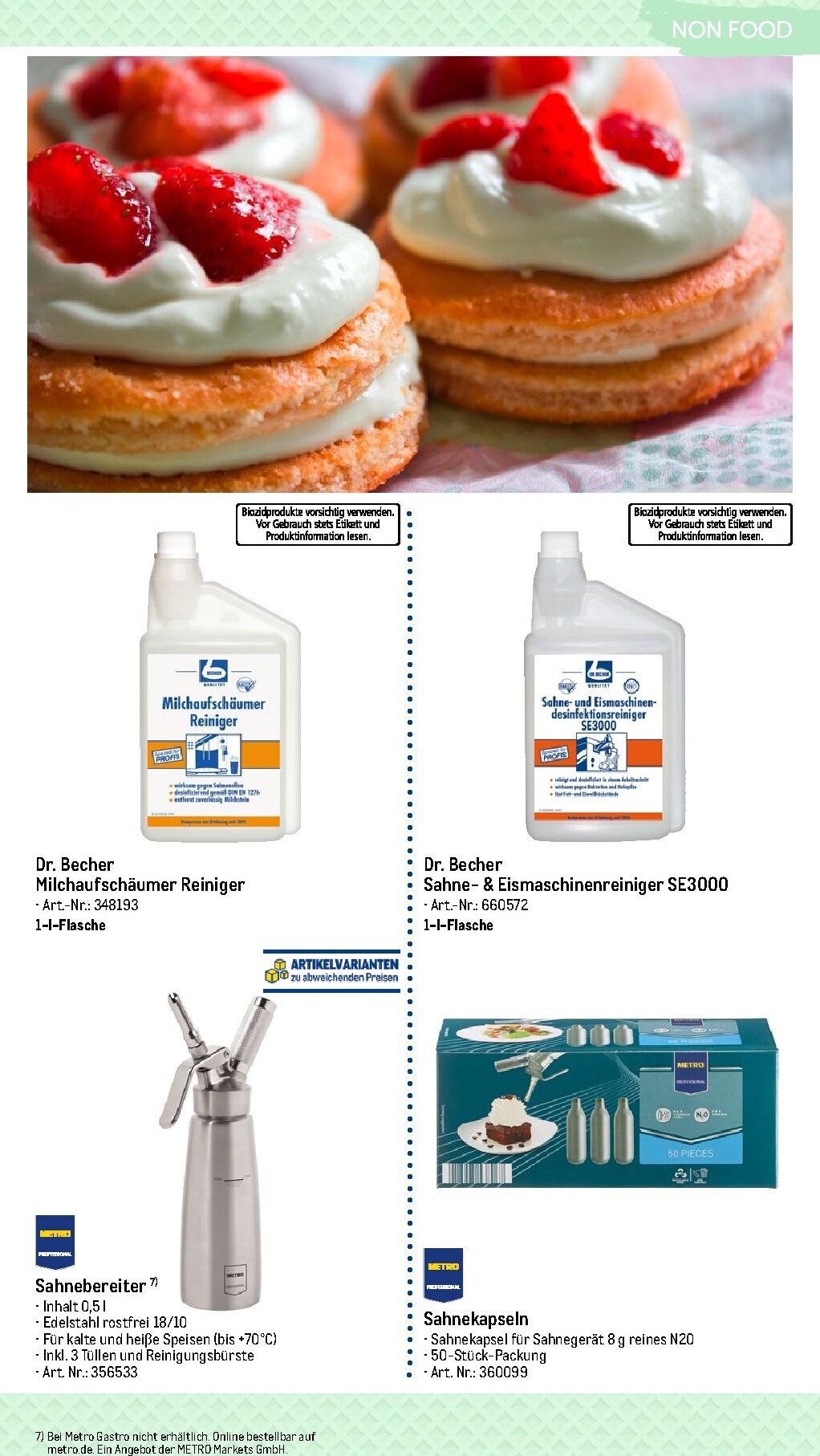 metro - Metro - Highlights Eisdiele und Café Prospekt – von Sonntag 19.04.2026 bis Montag 31.08.2026 - page: 13