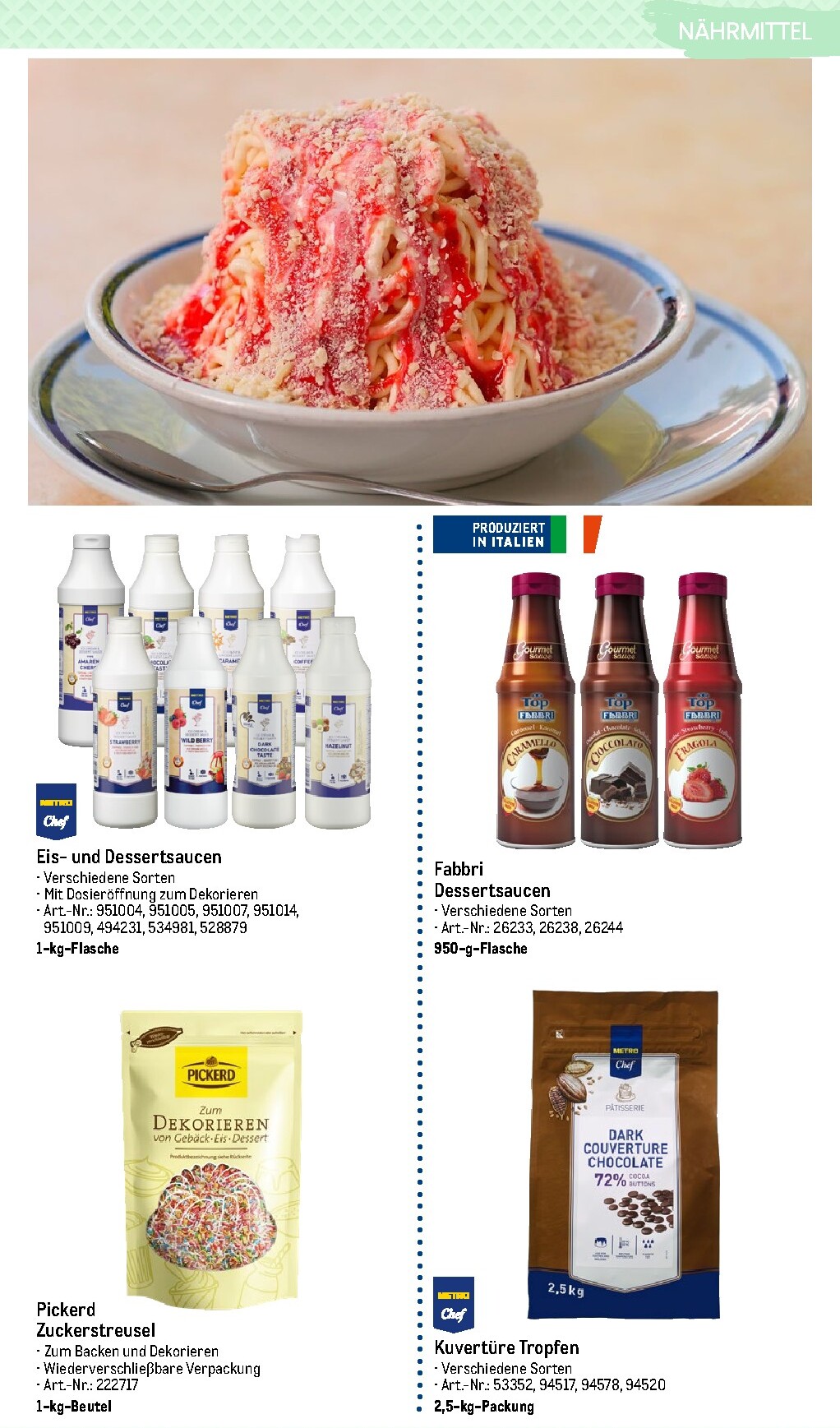 metro - Metro - Highlights Eisdiele und Café Prospekt – von Sonntag 19.04.2026 bis Montag 31.08.2026 - page: 8