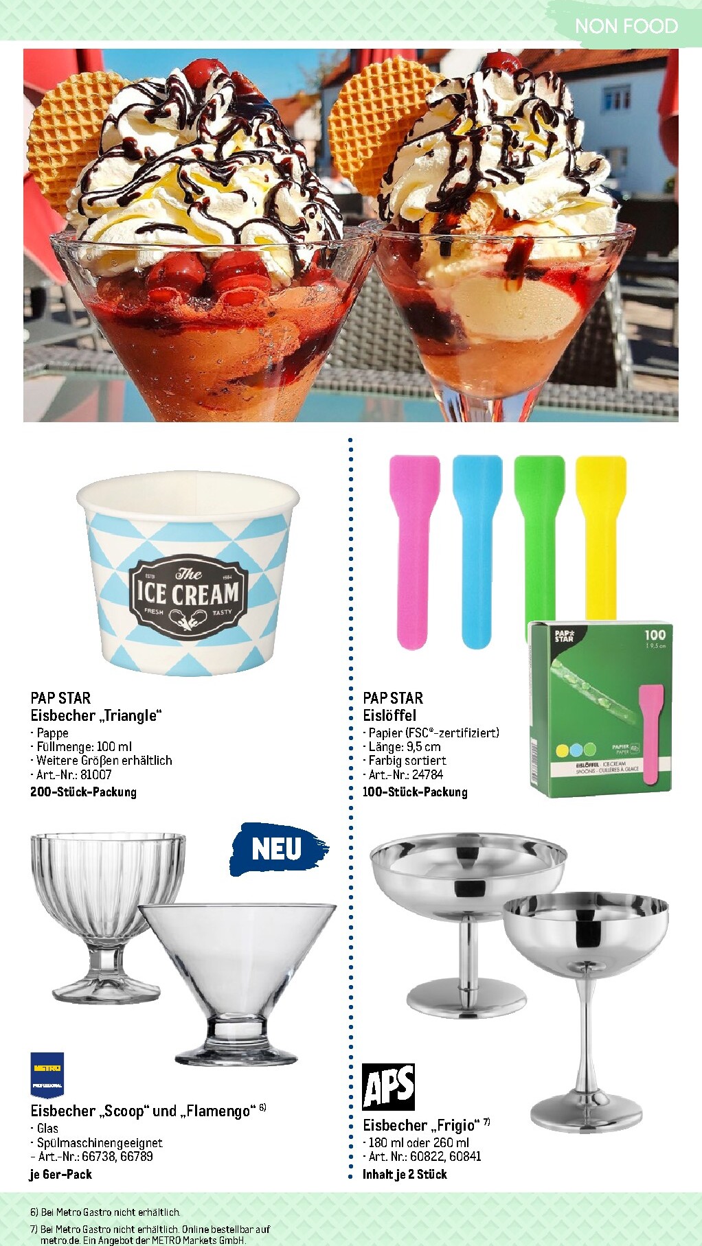 metro - Metro - Highlights Eisdiele und Café Prospekt – von Sonntag 19.04.2026 bis Montag 31.08.2026 - page: 12