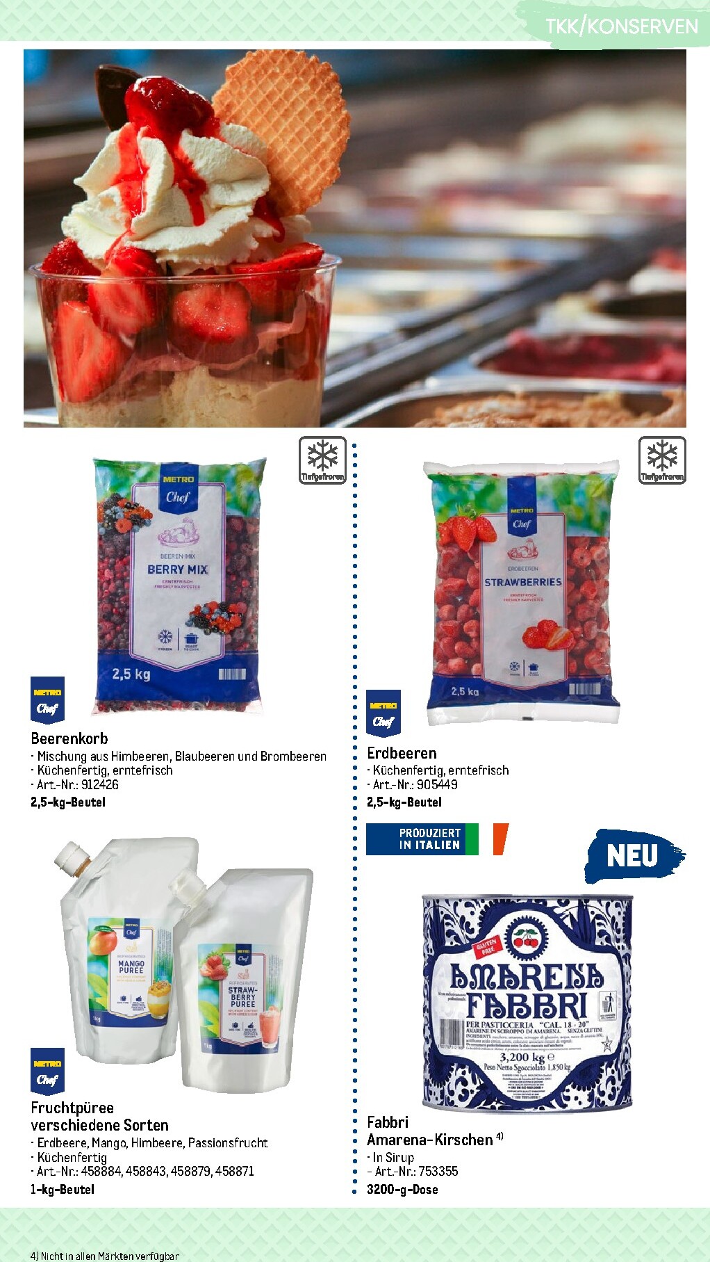 metro - Metro - Highlights Eisdiele und Café Prospekt – von Sonntag 19.04.2026 bis Montag 31.08.2026 - page: 6