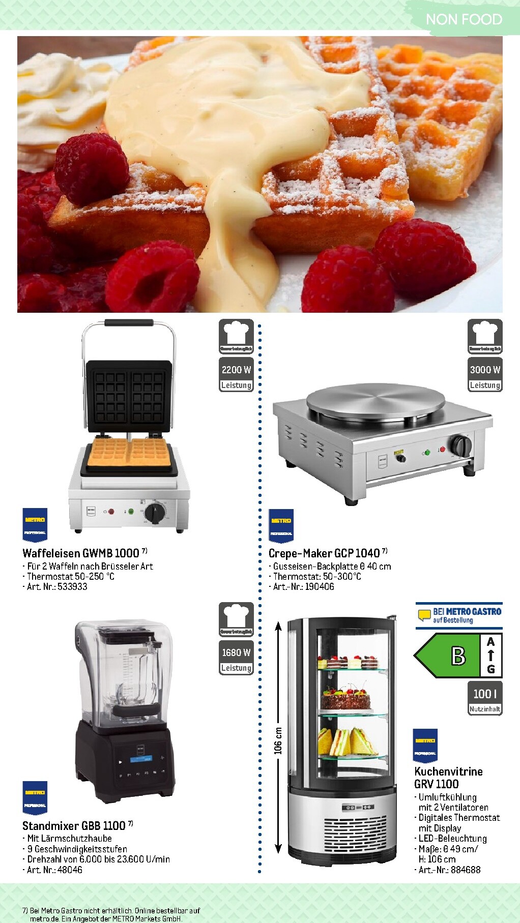 metro - Metro - Highlights Eisdiele und Café Prospekt – von Sonntag 19.04.2026 bis Montag 31.08.2026 - page: 14