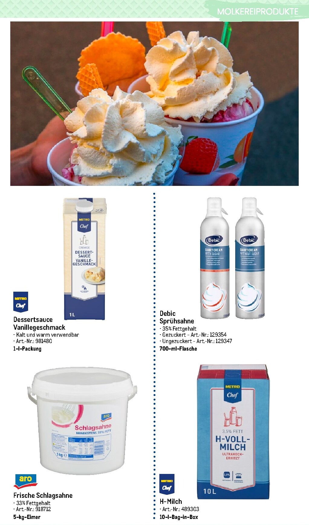 metro - Metro - Highlights Eisdiele und Café Prospekt – von Sonntag 19.04.2026 bis Montag 31.08.2026 - page: 3