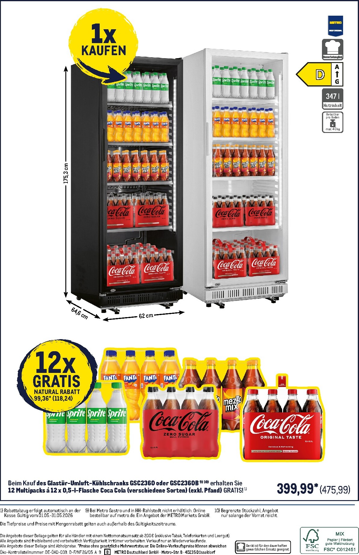 metro - Metro - Monats-Mix Prospekt nächste Woche – von Freitag 01.05.2026 bis Sonntag 31.05.2026 - page: 11