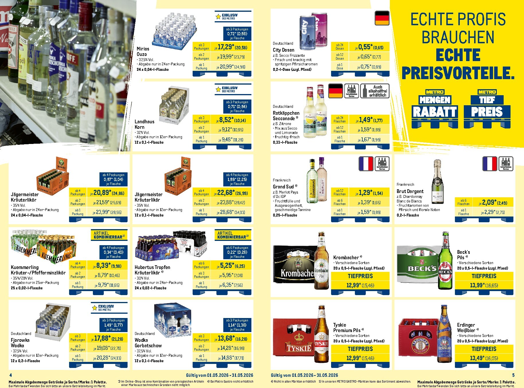 metro - Metro - Monats-Mix Prospekt nächste Woche – von Freitag 01.05.2026 bis Sonntag 31.05.2026 - page: 3