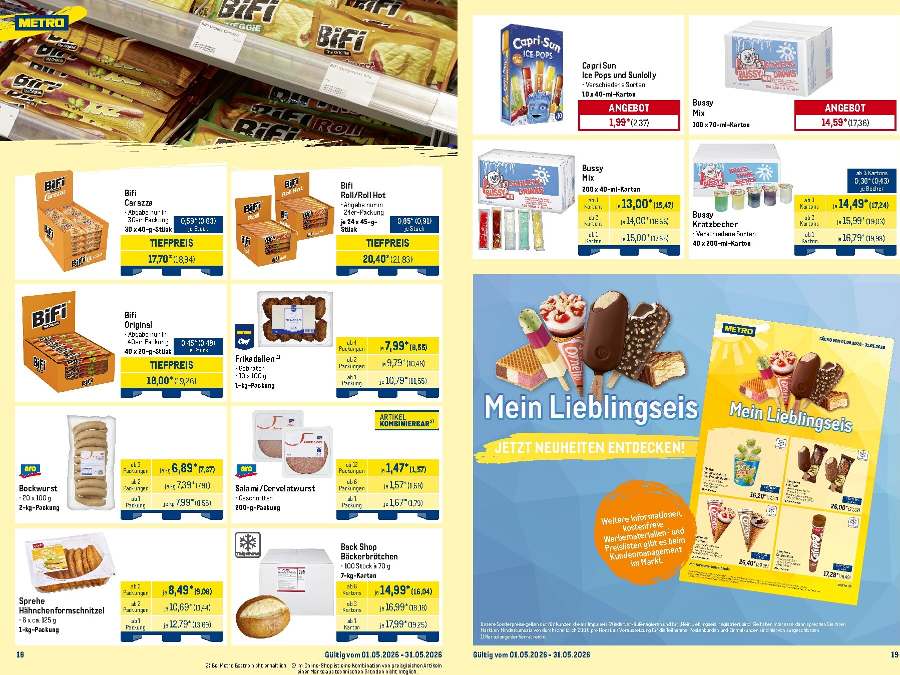 metro - Metro - Monats-Mix Prospekt nächste Woche – von Freitag 01.05.2026 bis Sonntag 31.05.2026 - page: 10