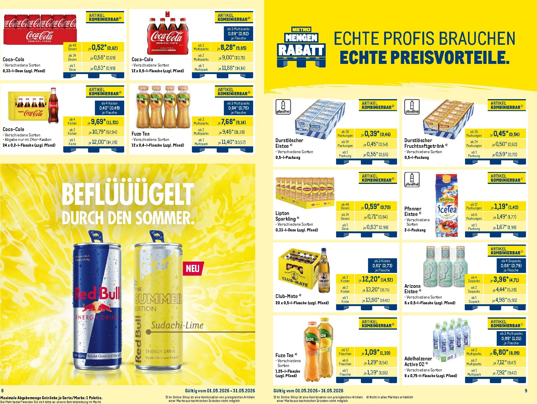 metro - Metro - Monats-Mix Prospekt nächste Woche – von Freitag 01.05.2026 bis Sonntag 31.05.2026 - page: 5