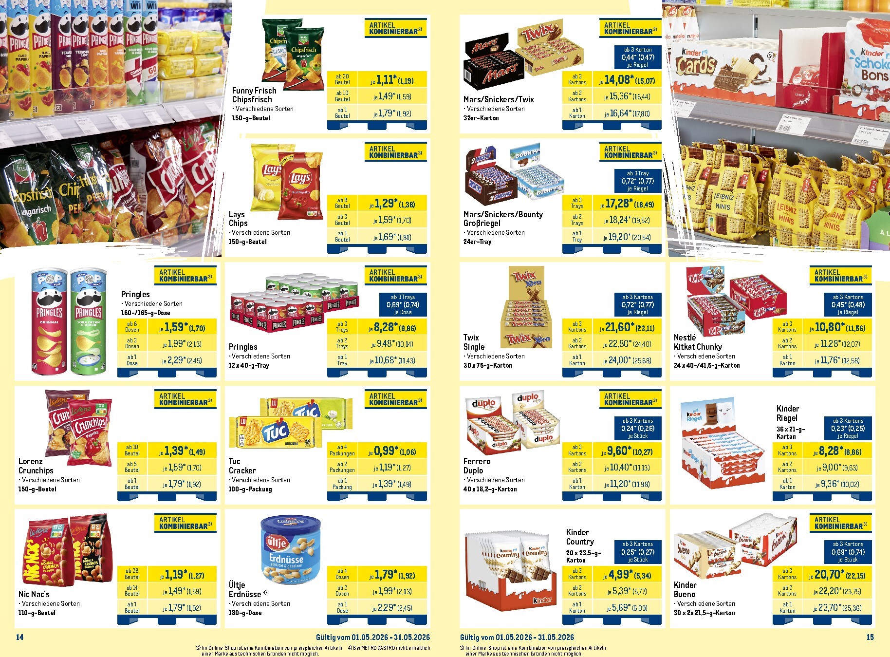 metro - Metro - Monats-Mix Prospekt nächste Woche – von Freitag 01.05.2026 bis Sonntag 31.05.2026 - page: 8