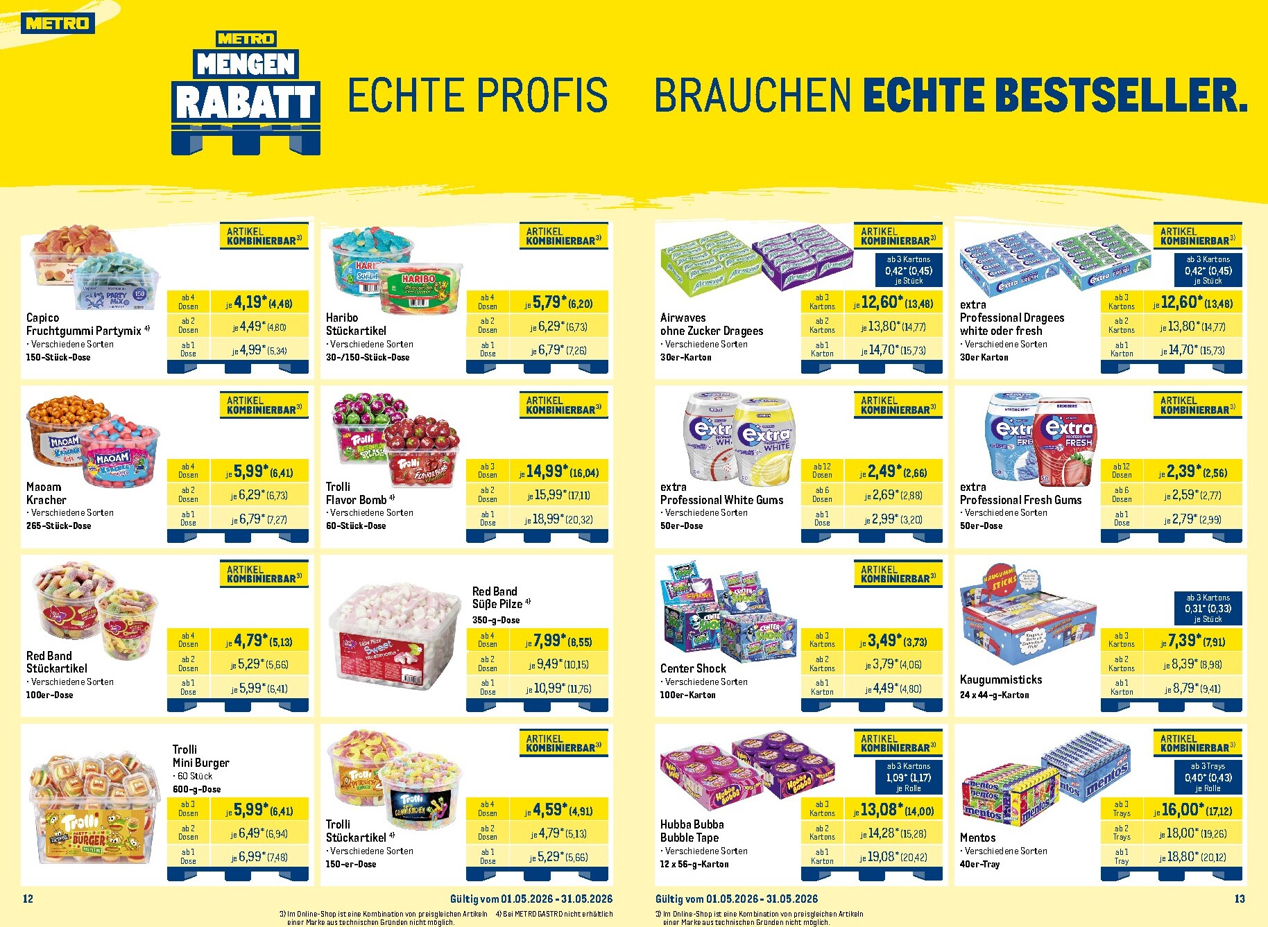 metro - Metro - Monats-Mix Prospekt nächste Woche – von Freitag 01.05.2026 bis Sonntag 31.05.2026 - page: 7