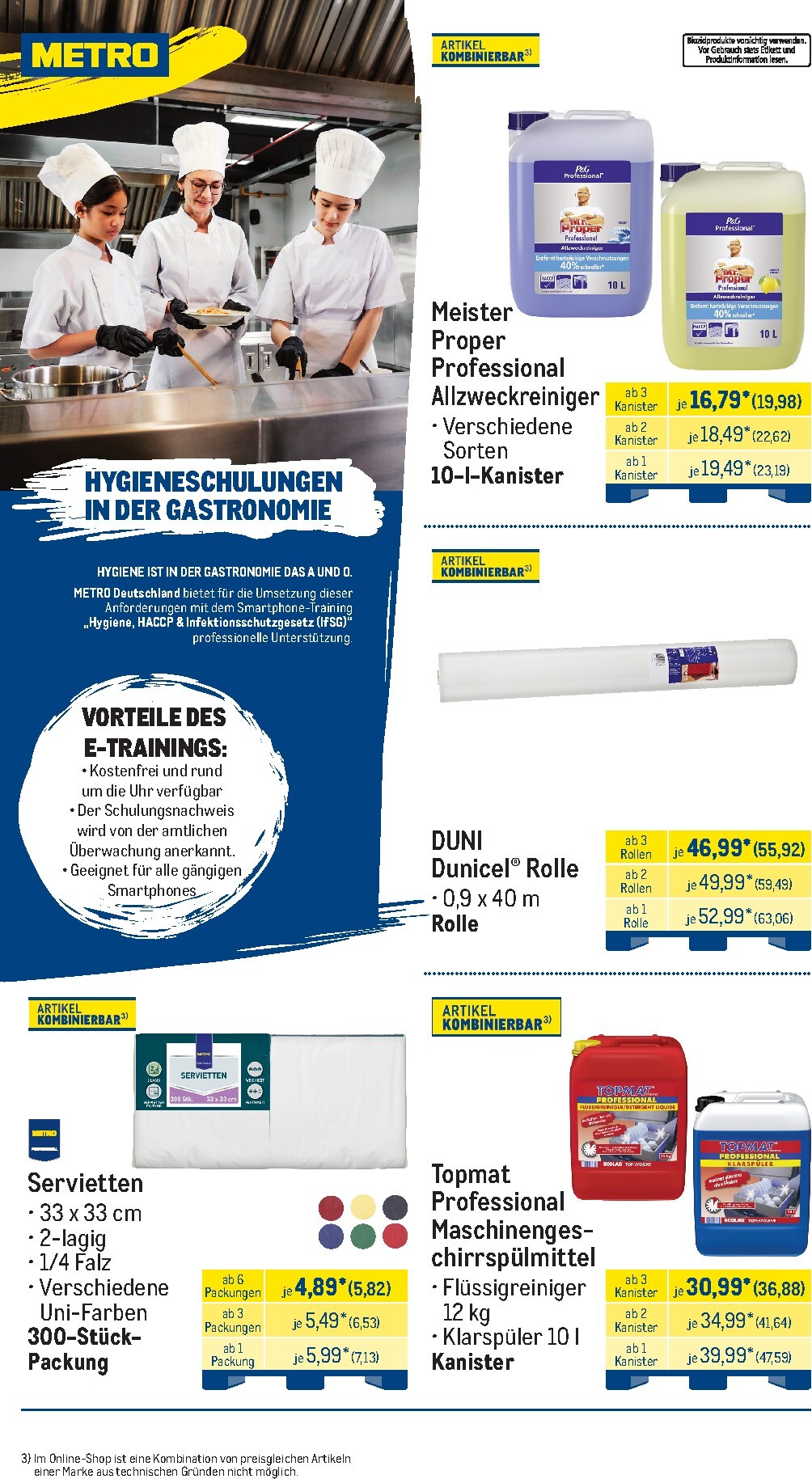 metro - Metro - Monats-Menü Prospekt nächste Woche – von Freitag 01.05.2026 bis Sonntag 31.05.2026 - page: 44