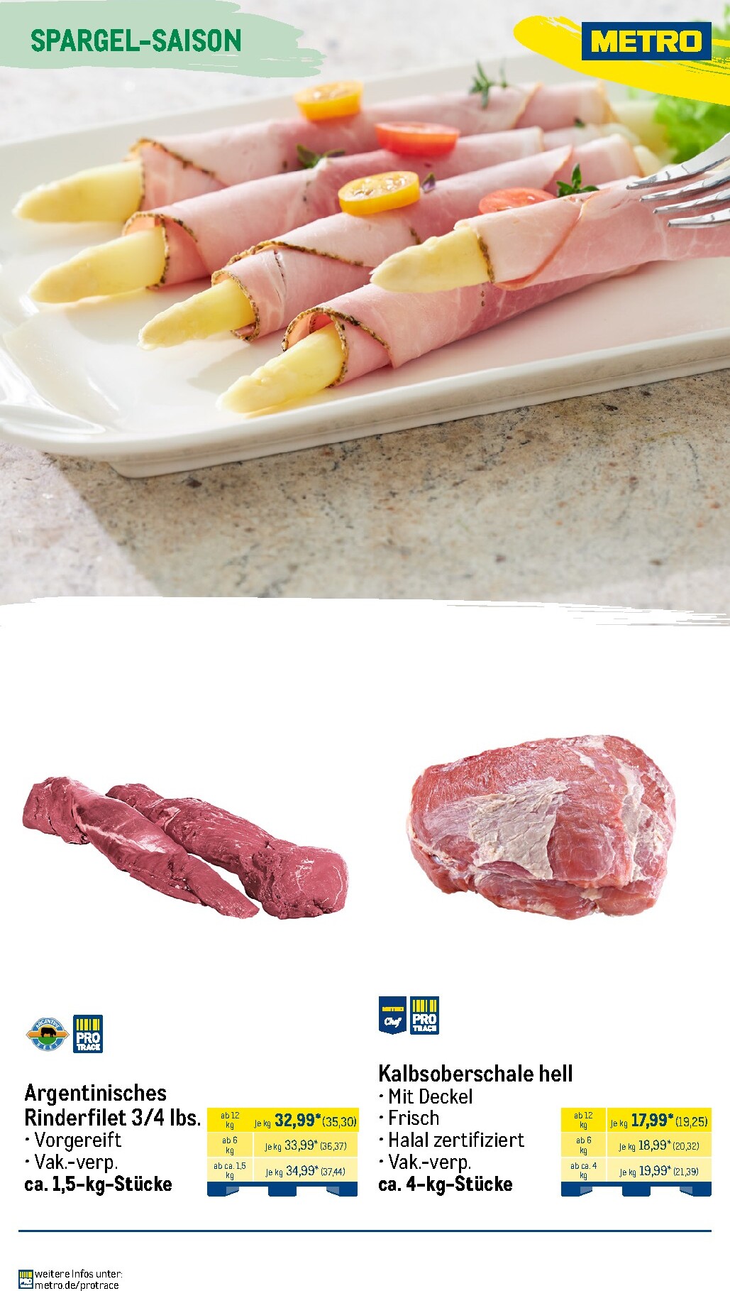 metro - Metro - Monats-Menü Prospekt nächste Woche – von Freitag 01.05.2026 bis Sonntag 31.05.2026 - page: 6