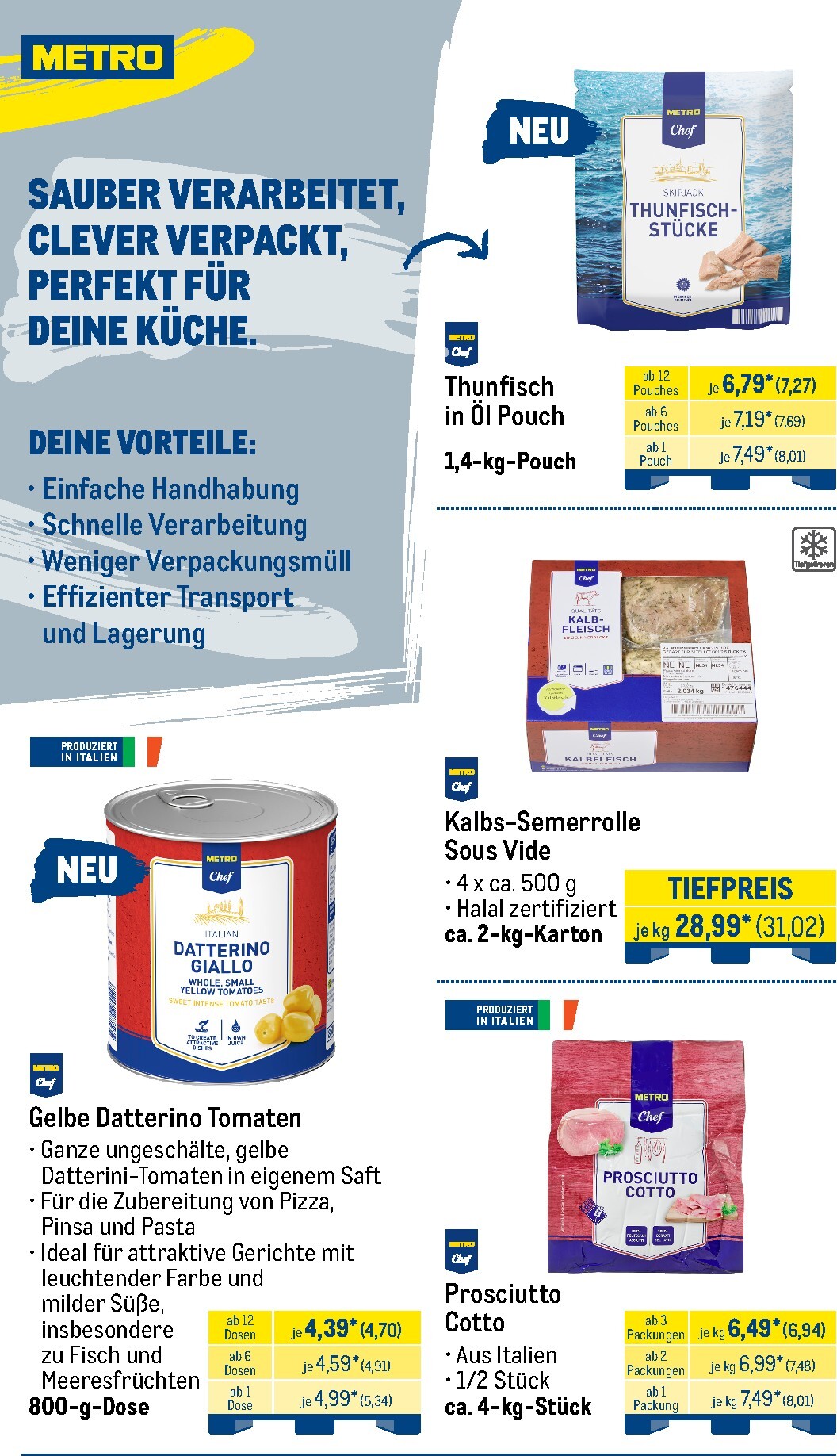 metro - Metro - Monats-Menü Prospekt nächste Woche – von Freitag 01.05.2026 bis Sonntag 31.05.2026 - page: 14