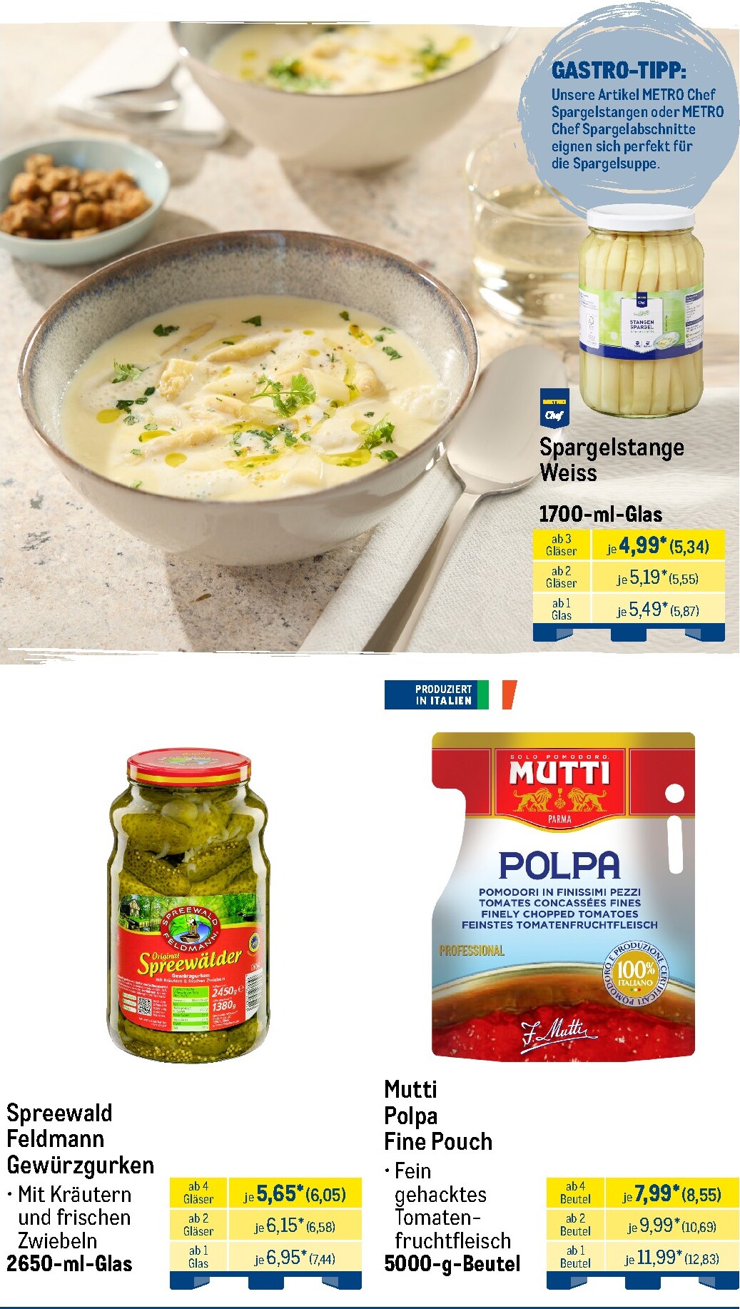 metro - Metro - Monats-Menü Prospekt nächste Woche – von Freitag 01.05.2026 bis Sonntag 31.05.2026 - page: 10