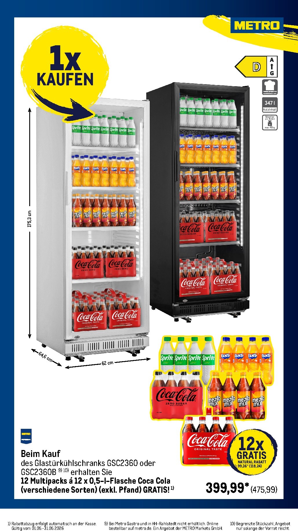 metro - Metro - Monats-Menü Prospekt nächste Woche – von Freitag 01.05.2026 bis Sonntag 31.05.2026 - page: 36