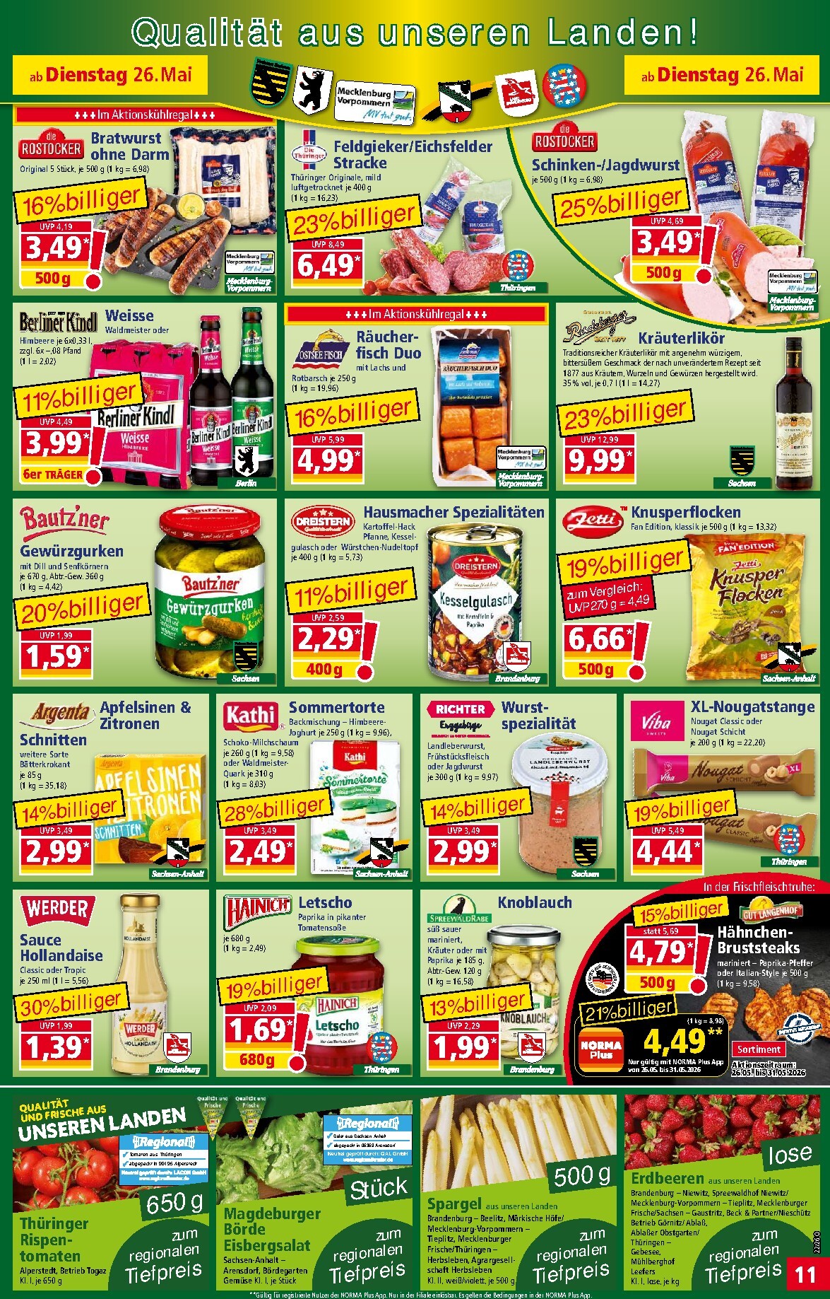 norma - Norma Prospekt nächste Woche – von Dienstag 26.05.2026 bis Samstag 30.05.2026 - page: 11