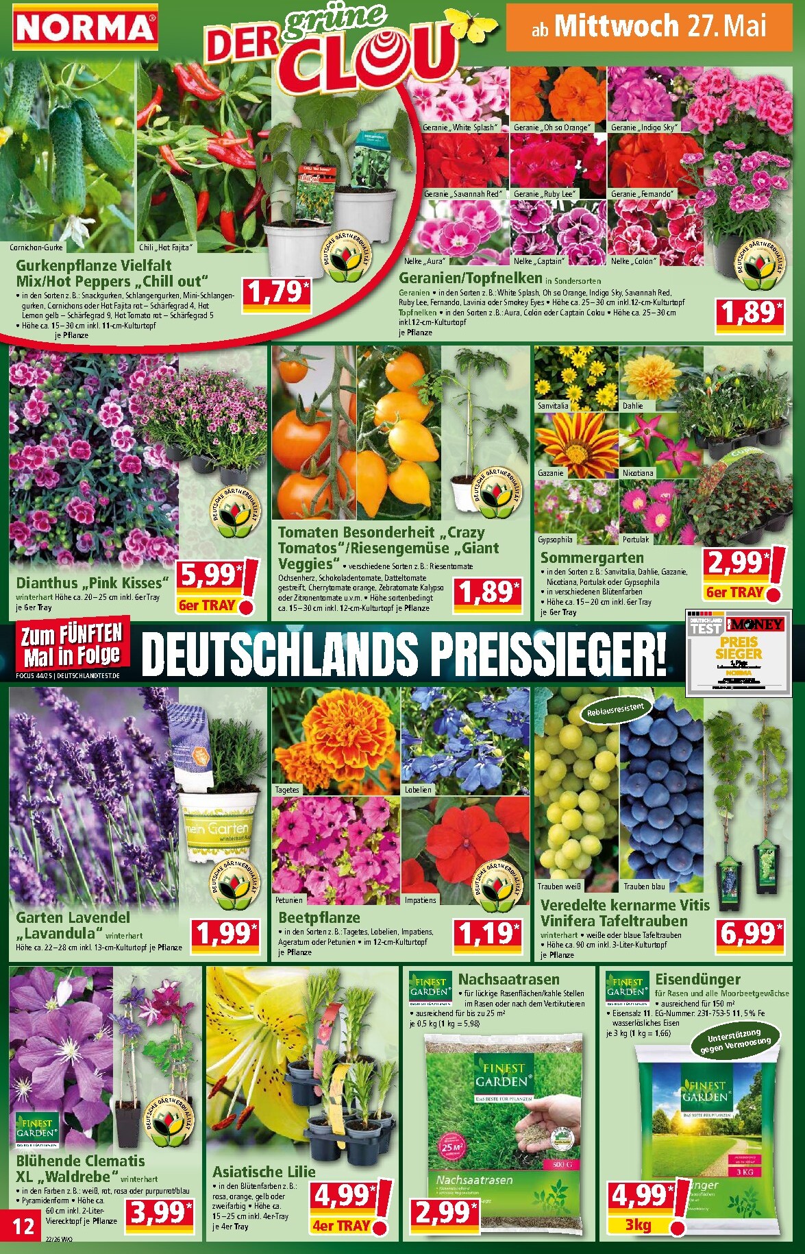 norma - Norma Prospekt nächste Woche – von Dienstag 26.05.2026 bis Samstag 30.05.2026 - page: 12