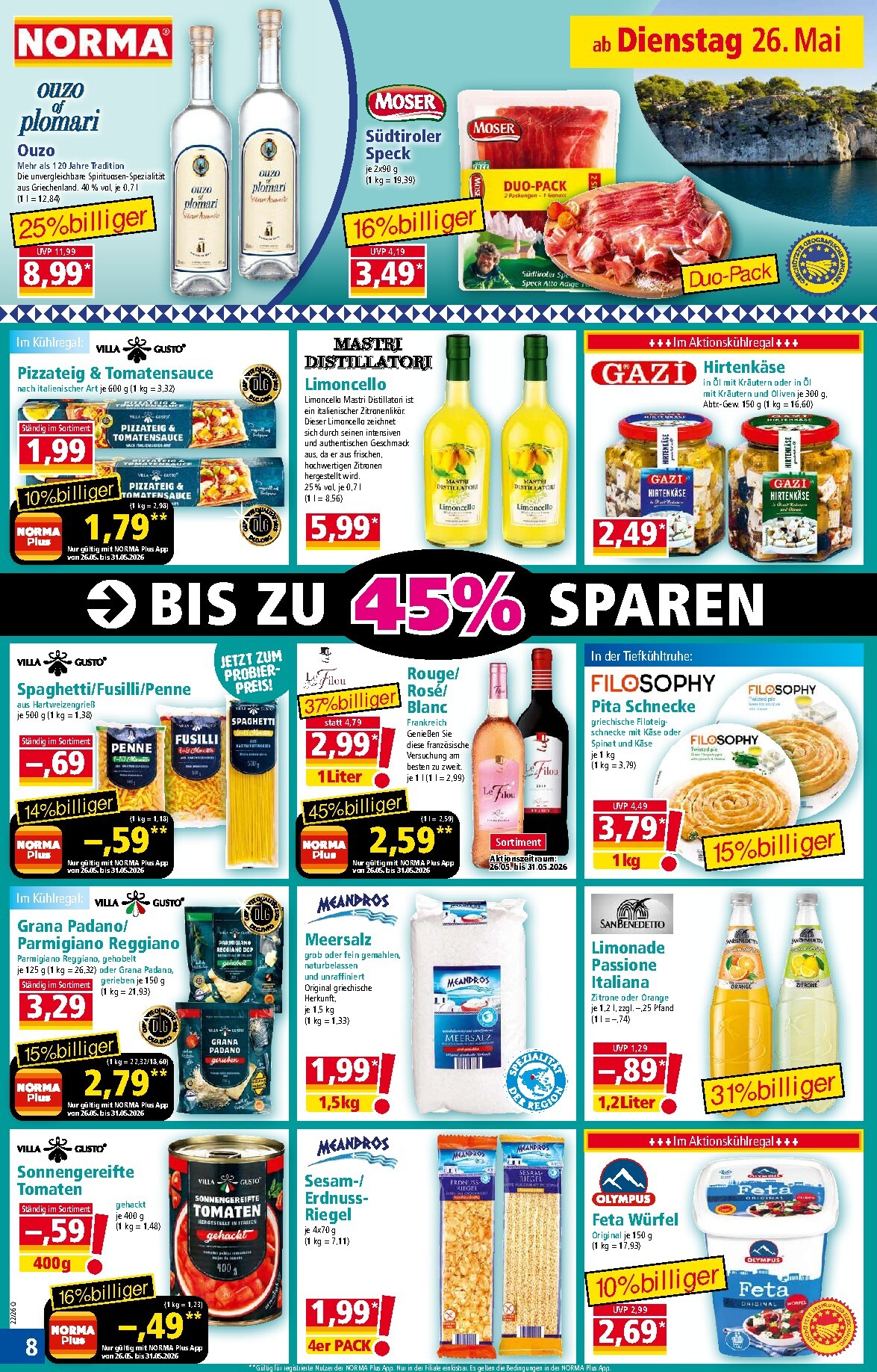 norma - Norma Prospekt nächste Woche – von Dienstag 26.05.2026 bis Samstag 30.05.2026 - page: 8