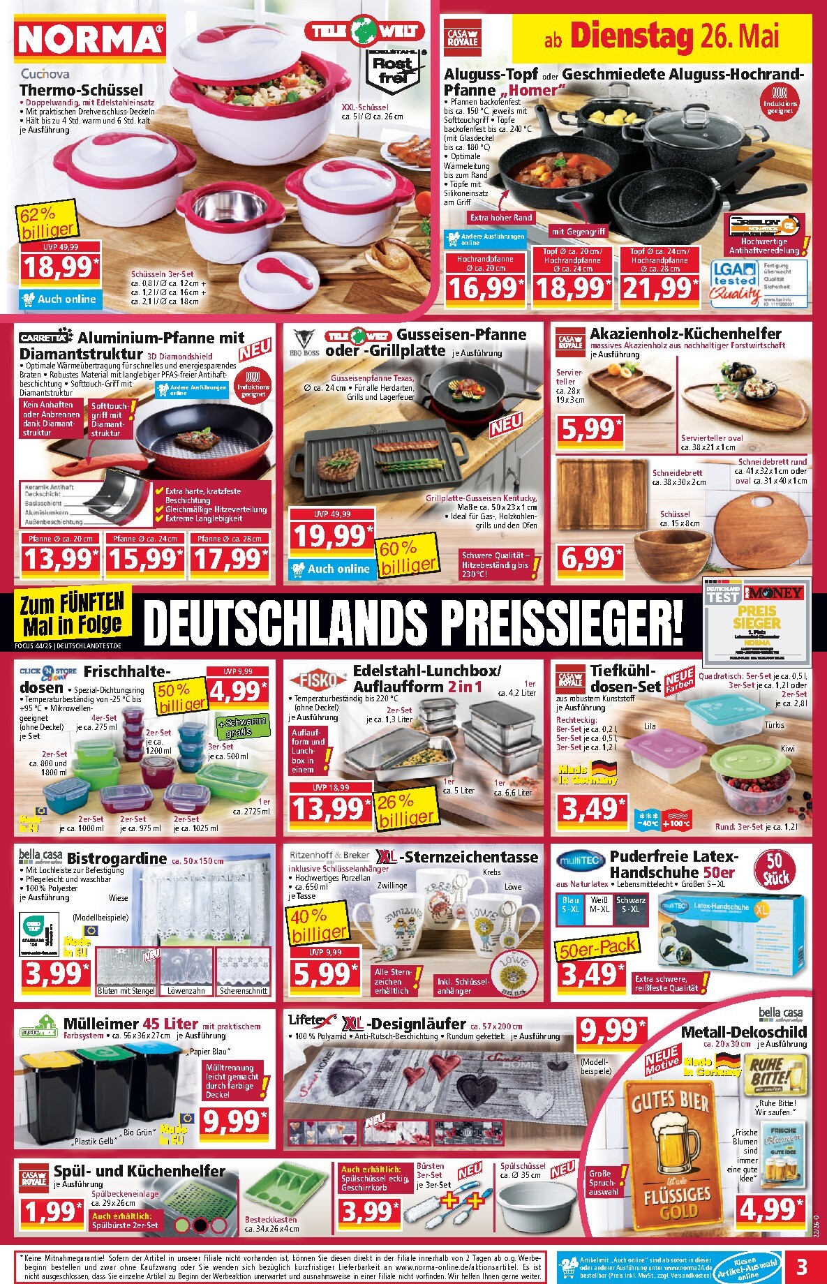 norma - Norma Prospekt nächste Woche – von Dienstag 26.05.2026 bis Samstag 30.05.2026 - page: 3