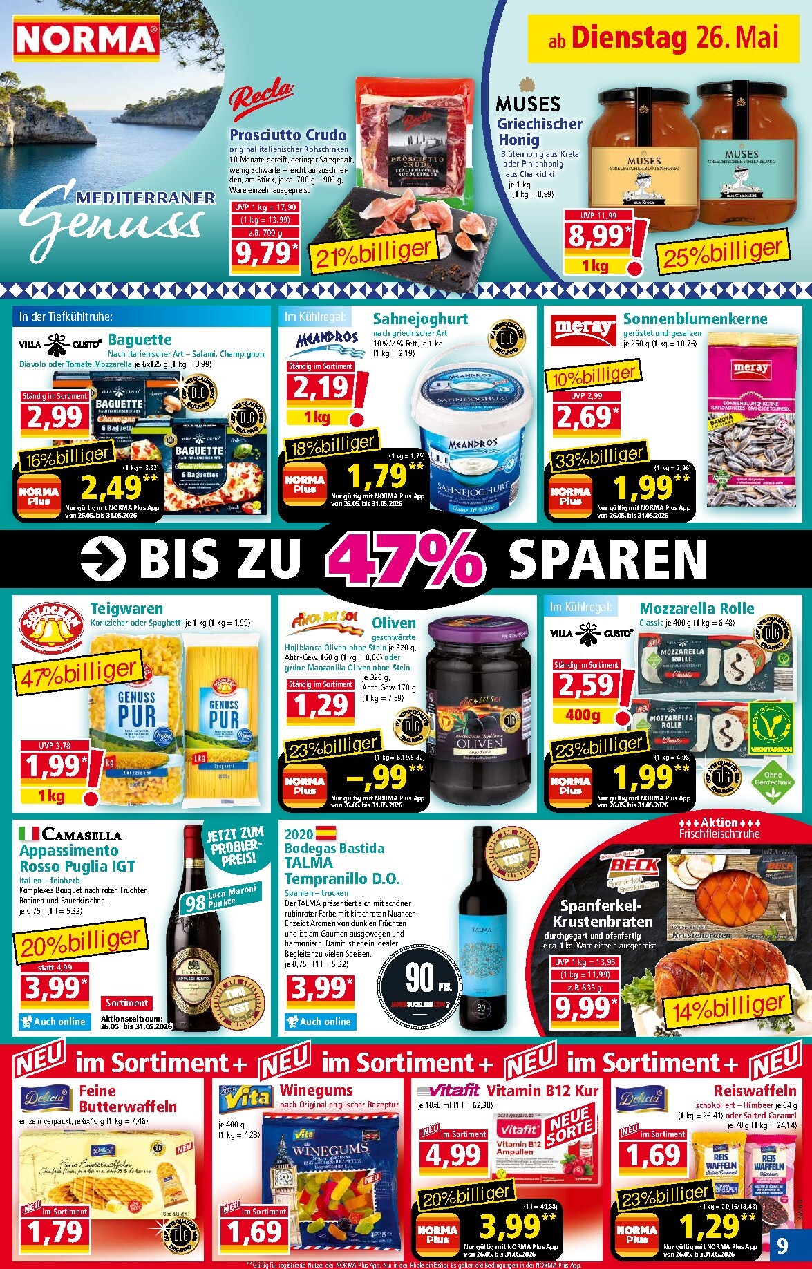 norma - Norma Prospekt nächste Woche – von Dienstag 26.05.2026 bis Samstag 30.05.2026 - page: 9