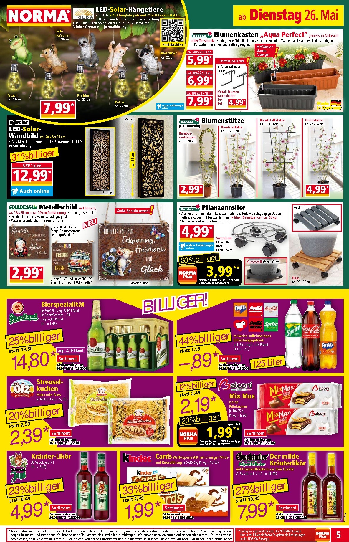 norma - Norma Prospekt nächste Woche – von Dienstag 26.05.2026 bis Samstag 30.05.2026 - page: 5