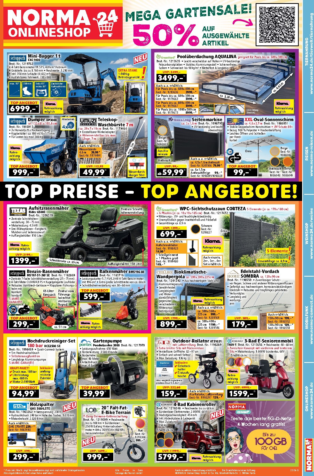 norma - Norma24 - Onlineshop Prospekt nächste Woche – von Montag 25.05.2026 bis Sonntag 31.05.2026 - page: 1