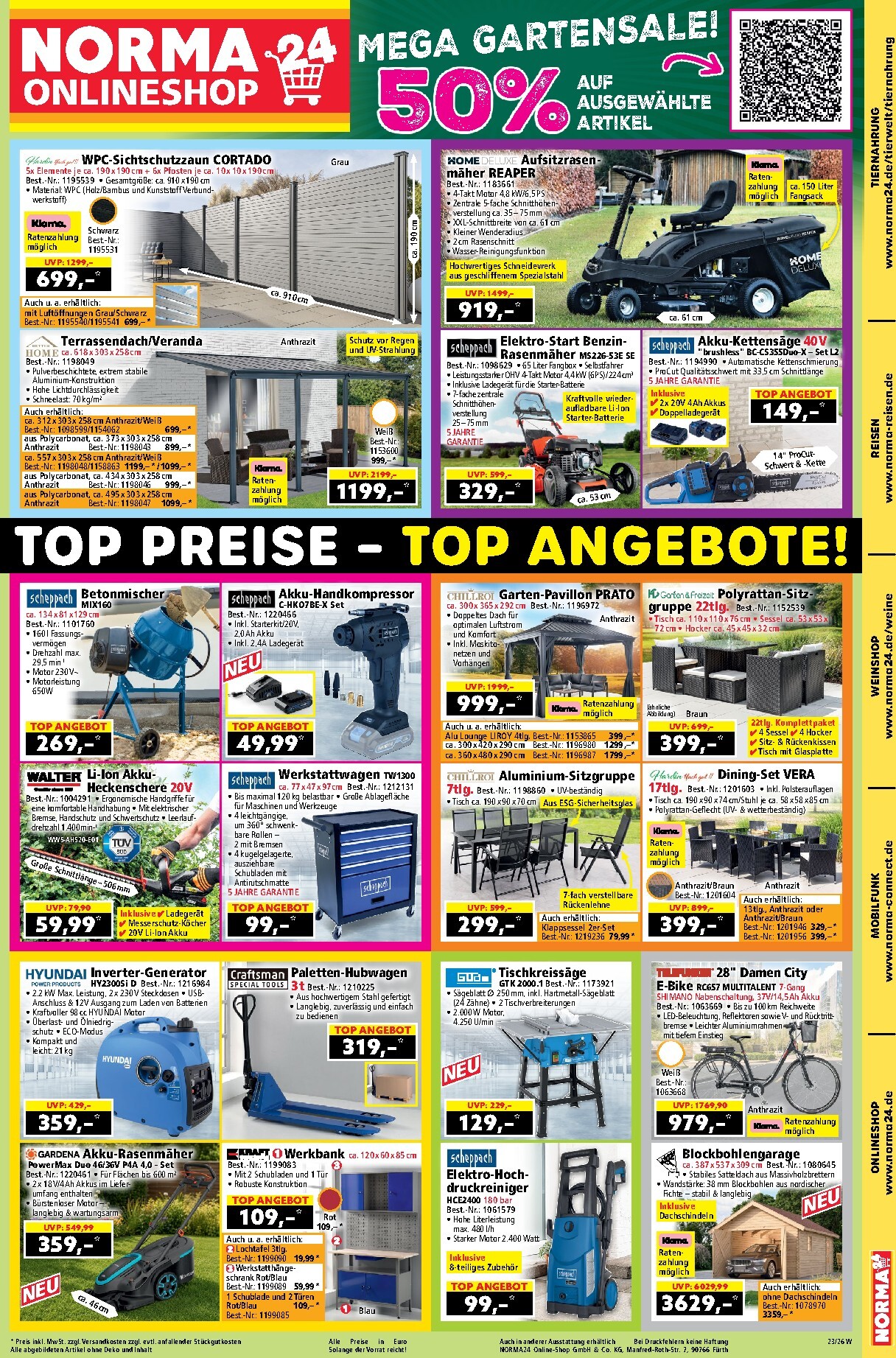 norma - Norma24 - Onlineshop Prospekt nächste Woche – von Montag 01.06.2026 bis Sonntag 07.06.2026