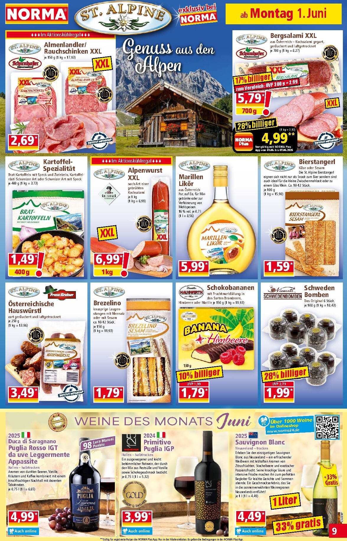 norma - Norma Prospekt nächste Woche – von Montag 01.06.2026 bis Samstag 06.06.2026 - page: 9