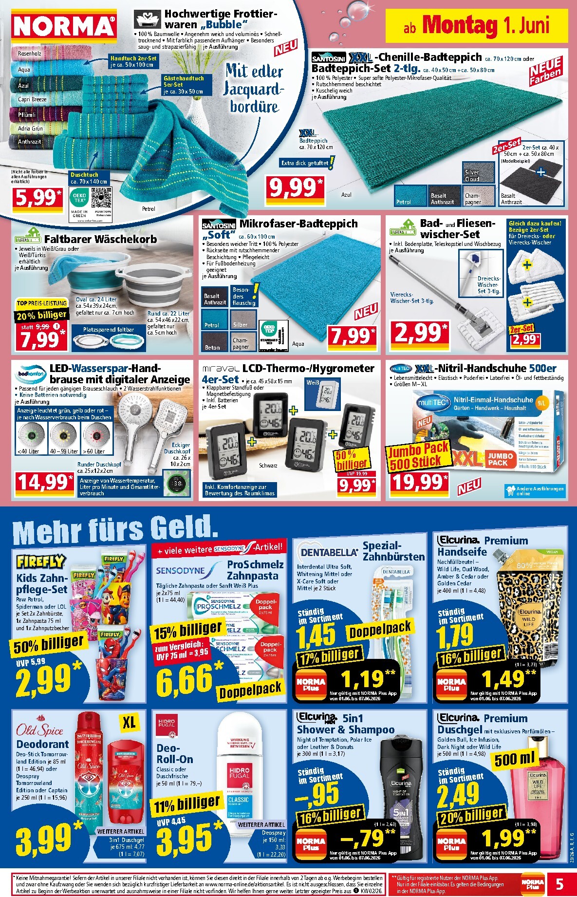 norma - Norma Prospekt nächste Woche – von Montag 01.06.2026 bis Samstag 06.06.2026 - page: 5