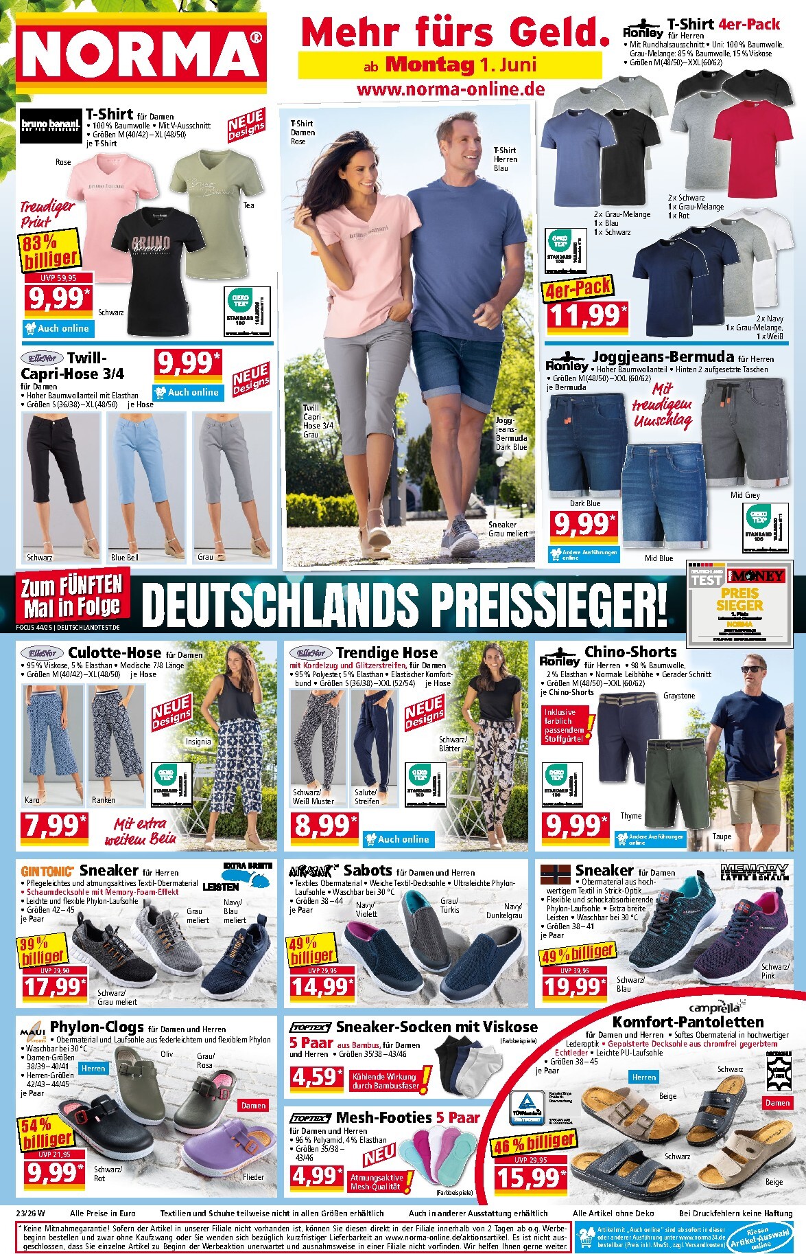 norma - Norma Prospekt nächste Woche – von Montag 01.06.2026 bis Samstag 06.06.2026 - page: 1