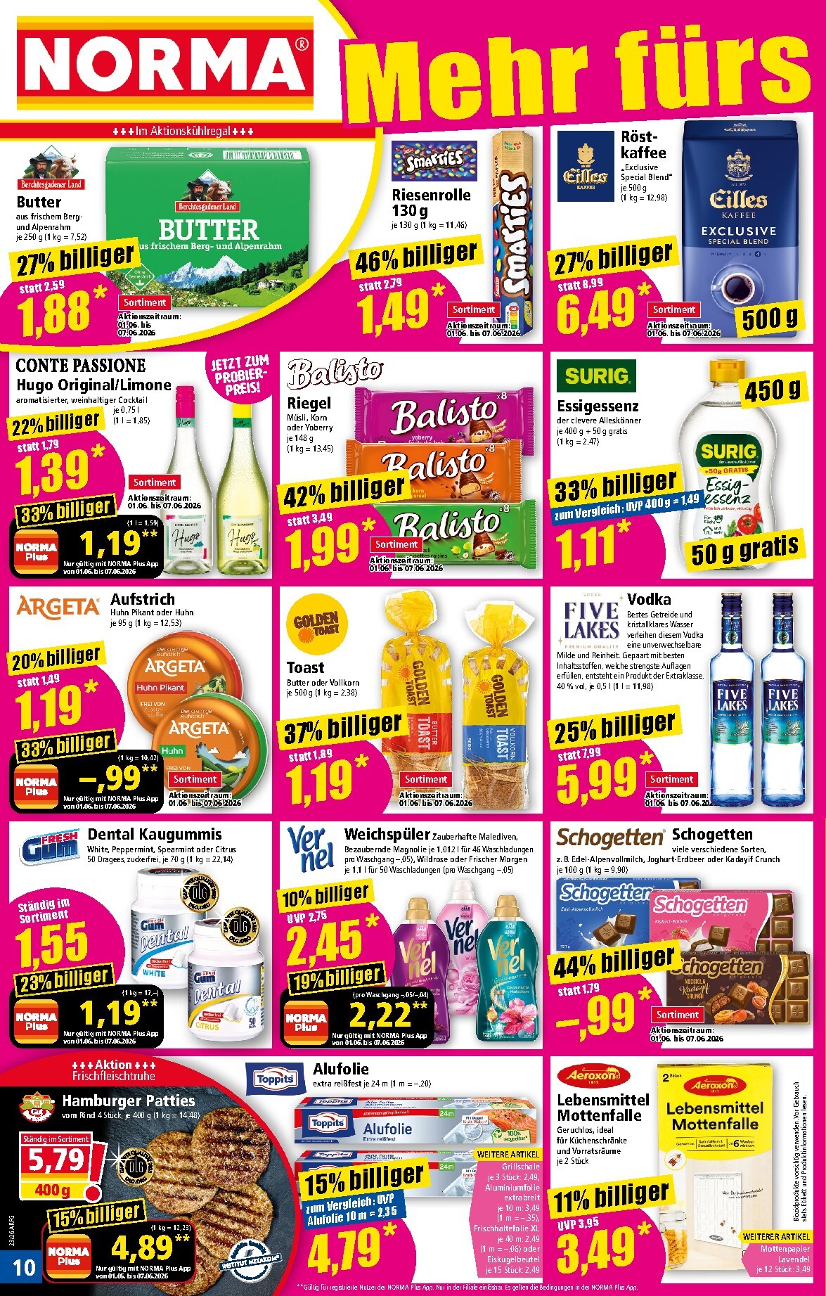norma - Norma Prospekt nächste Woche – von Montag 01.06.2026 bis Samstag 06.06.2026 - page: 10