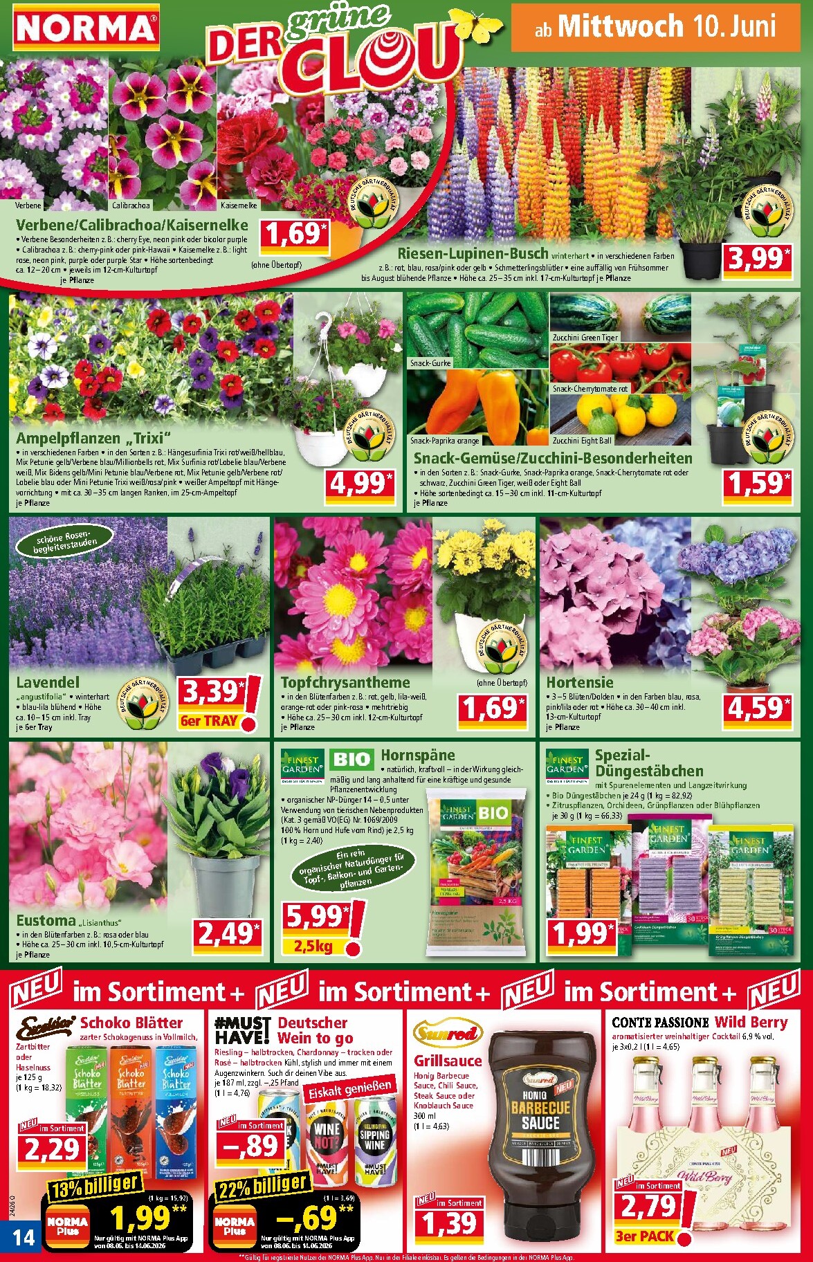 norma - Norma Prospekt nächste Woche – von Montag 08.06.2026 bis Samstag 13.06.2026 - page: 14