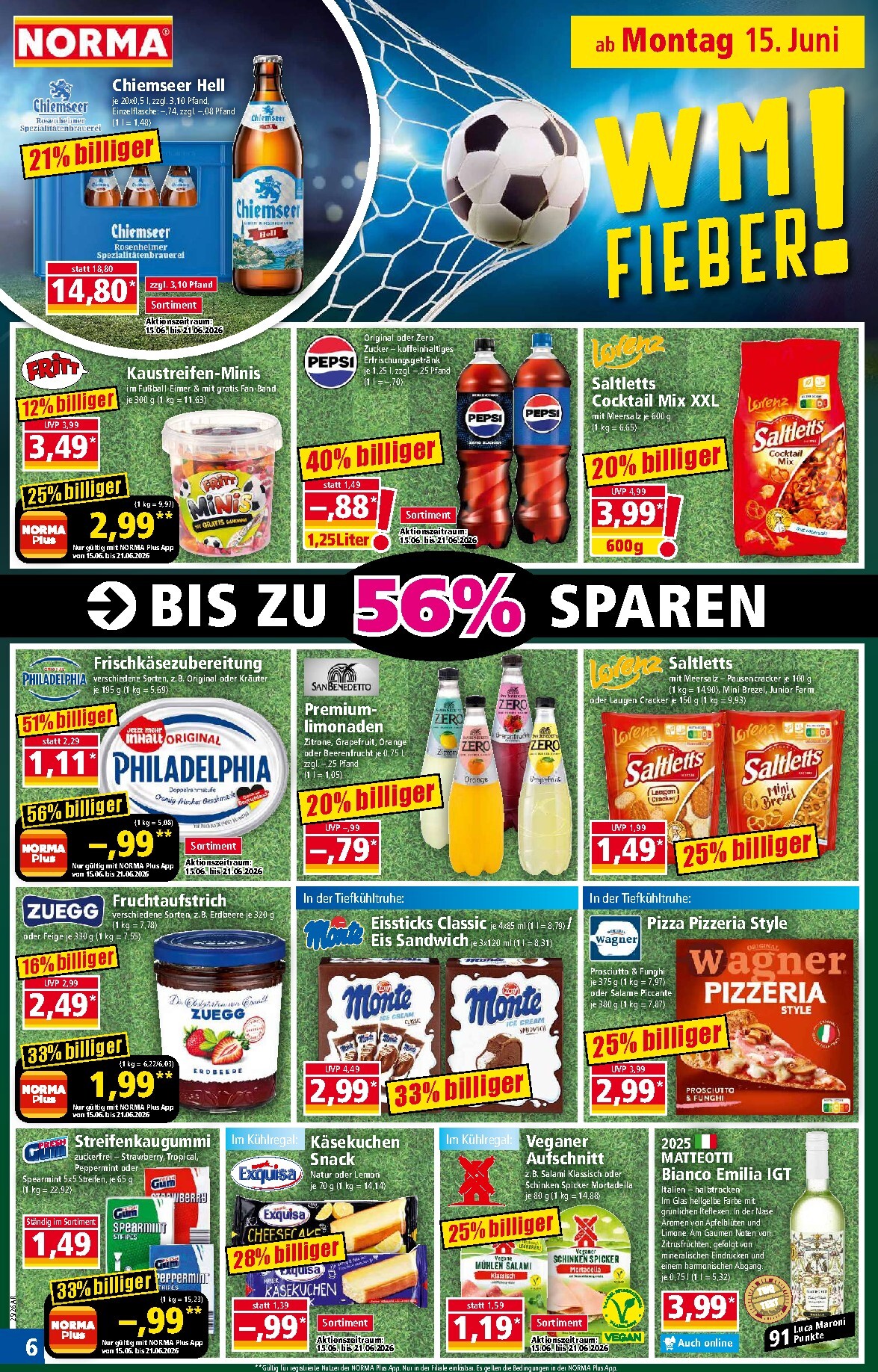 norma - Norma Prospekt nächste Woche – von Montag 15.06.2026 bis Sonntag 21.06.2026 - page: 6
