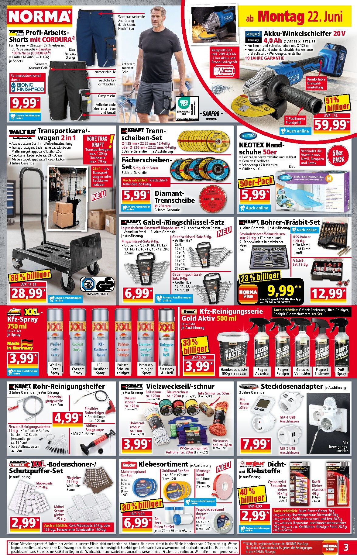norma - Norma Prospekt nächste Woche – von Montag 22.06.2026 bis Samstag 27.06.2026 - page: 3