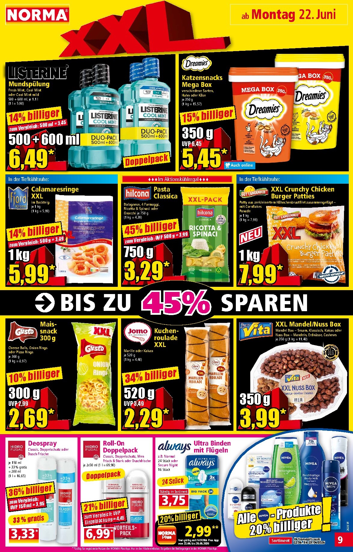 norma - Norma Prospekt nächste Woche – von Montag 22.06.2026 bis Samstag 27.06.2026 - page: 9