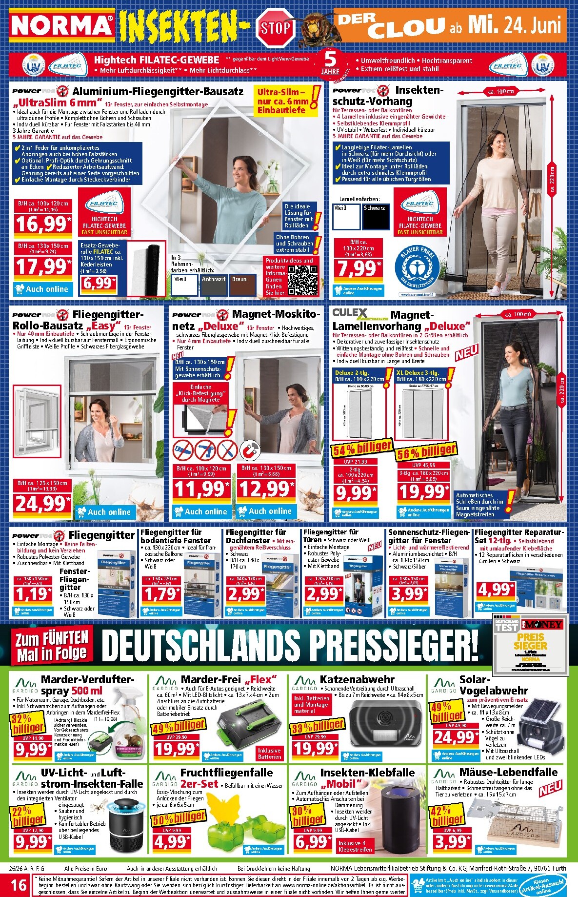 norma - Norma Prospekt nächste Woche – von Montag 22.06.2026 bis Samstag 27.06.2026 - page: 16