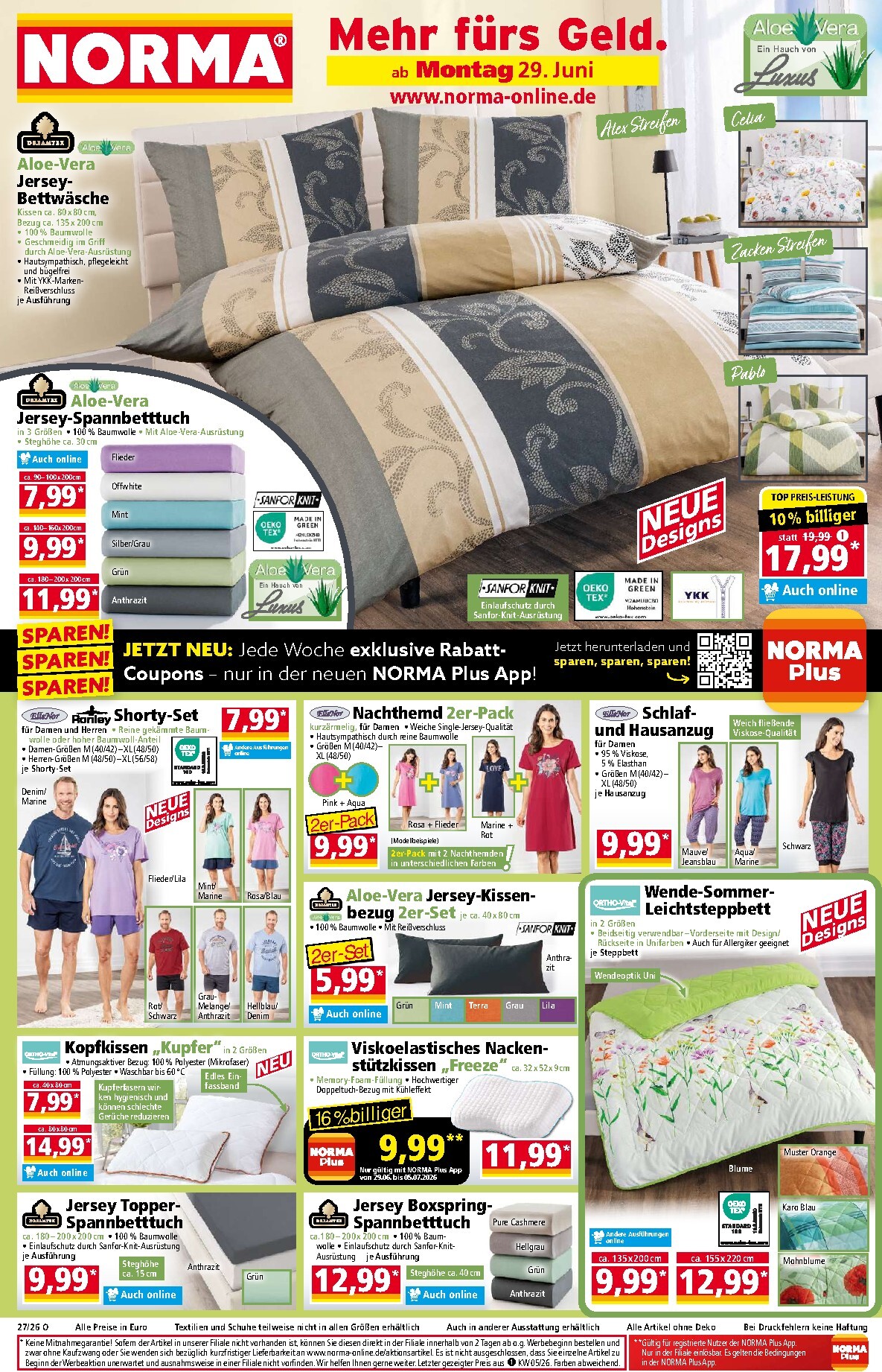 norma - Norma Prospekt nächste Woche – von Montag 29.06.2026 bis Sonntag 05.07.2026 - page: 1