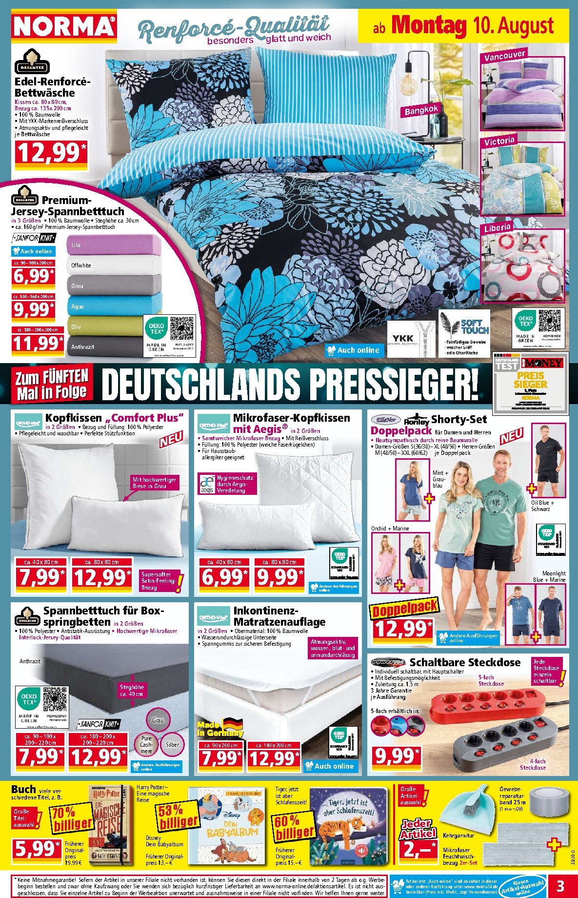 norma - Norma Prospekt nächste Woche – von Montag 10.08.2026 bis Samstag 15.08.2026 - page: 3