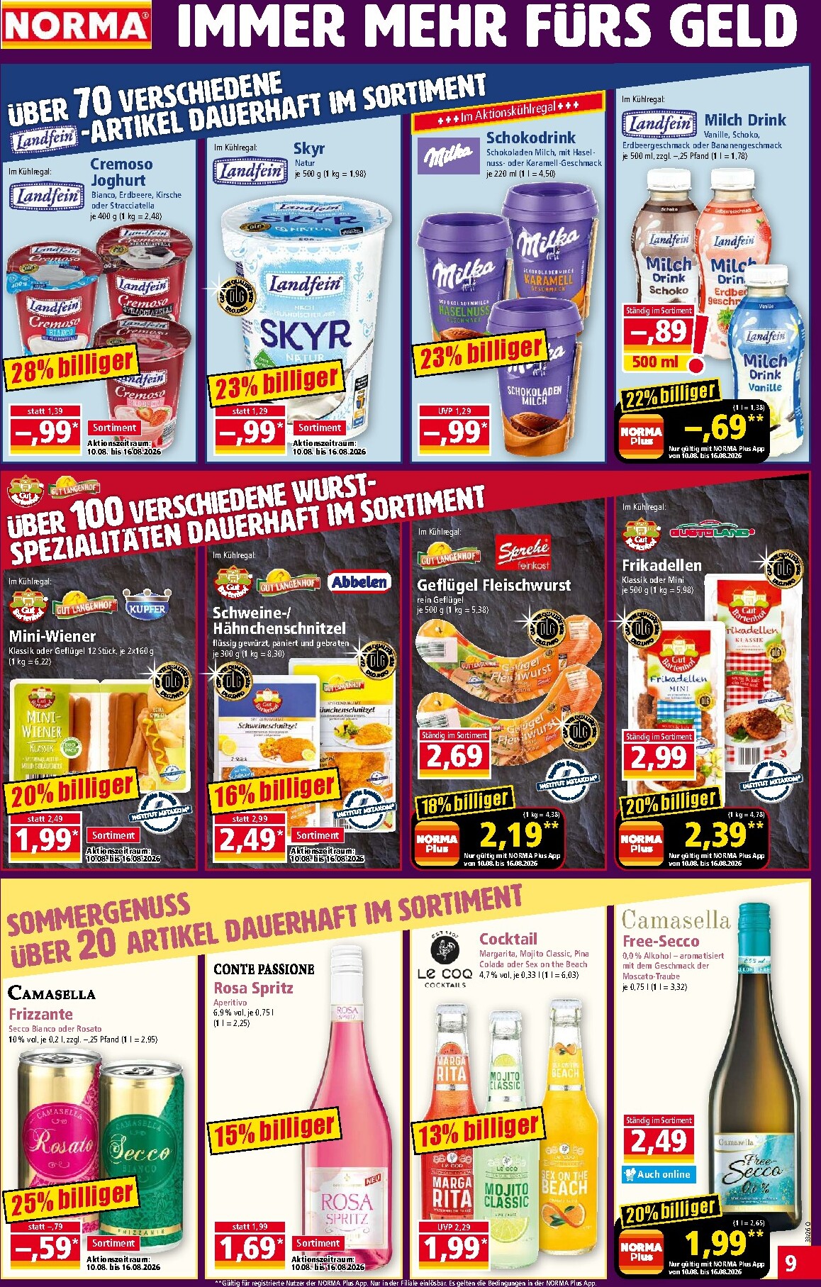 norma - Norma Prospekt nächste Woche – von Montag 10.08.2026 bis Samstag 15.08.2026 - page: 10